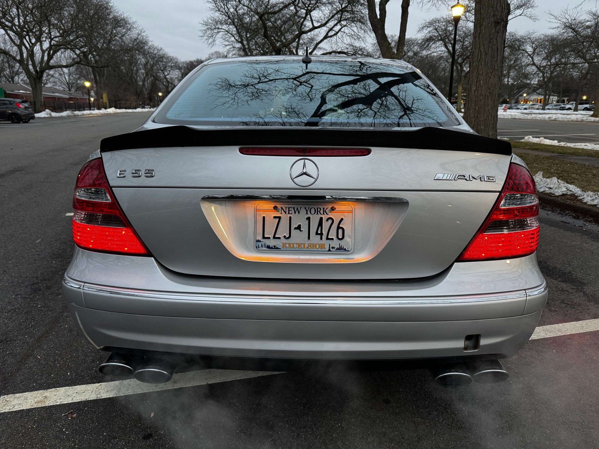 2005 Mercedes-Benz E55 AMG - BEAUTIFUL, WELL-MAINTAINED LOW MILEAGE MECHANIC OWNED - Used - VIN WDBUF76J05A715255 - 92,500 Miles - 8 cyl - 2WD - Automatic - Sedan - Silver - Westbury, NY 11590, United States