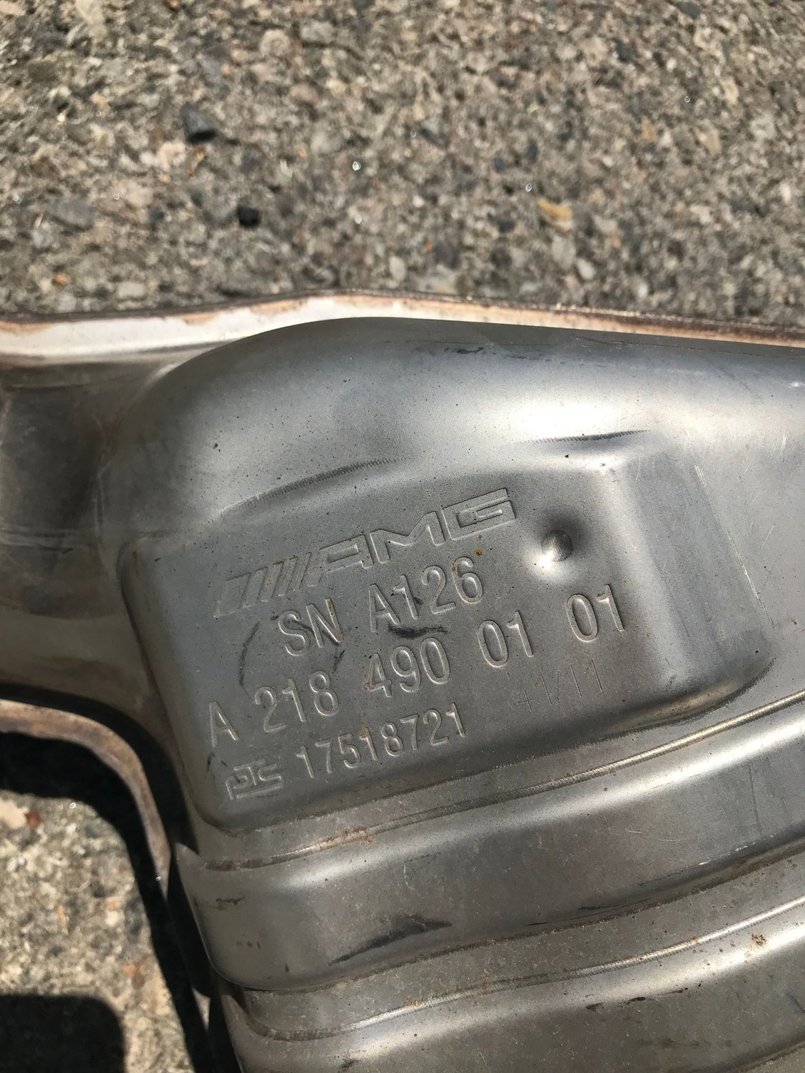 Engine - Exhaust - E63 amg mufflers - Used - Los Angeles, CA 93063, United States