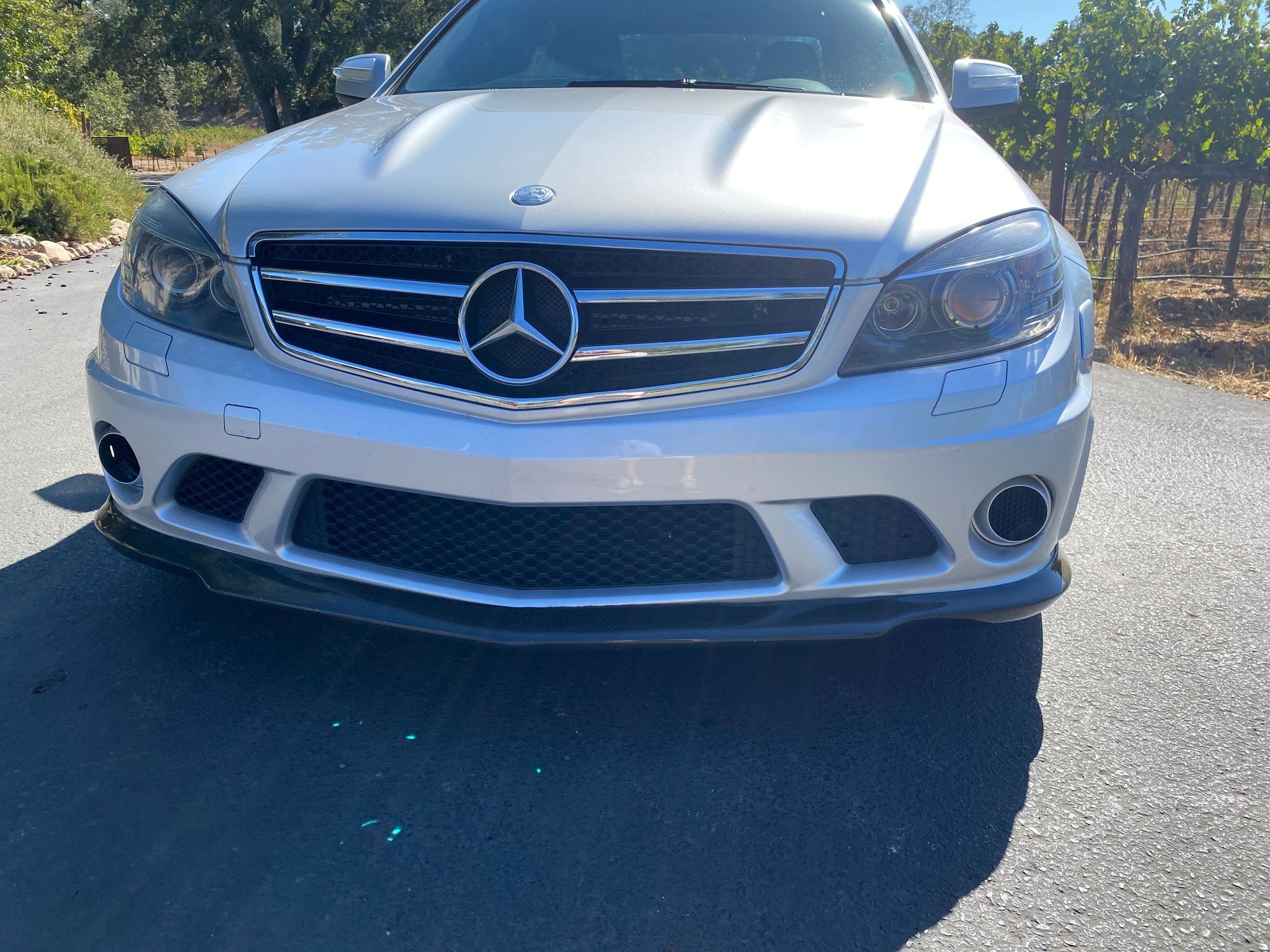 2009 Mercedes-Benz C63 AMG - 2009 C63 P30 - Used - VIN WDDGF77X29F265902 - 76,300 Miles - 8 cyl - 2WD - Automatic - Sedan - Silver - Napa, CA 94559, United States