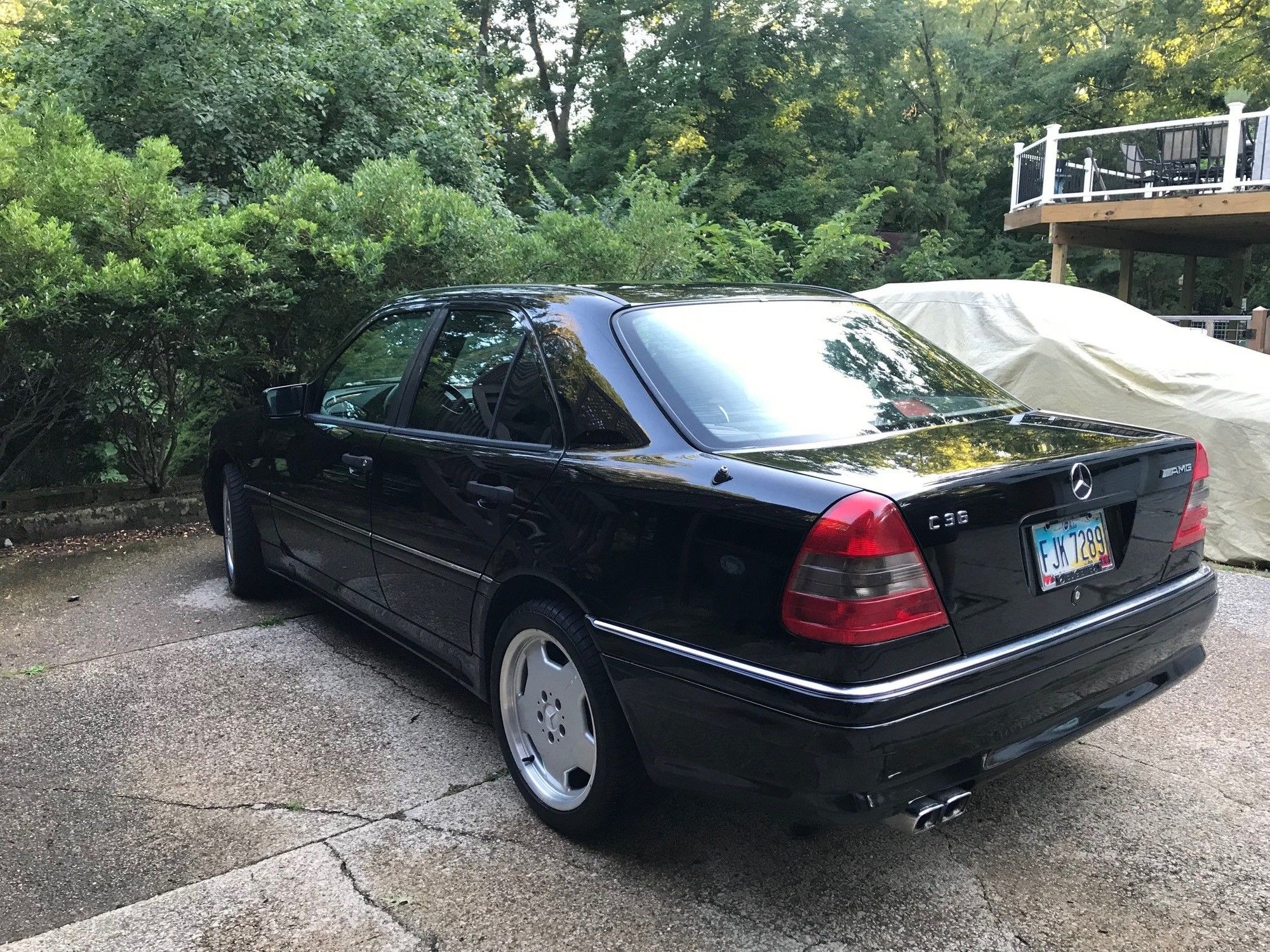 1995 Mercedes-Benz C36 AMG - Rare Black 1995 C36 AMG - Used - VIN WDBHM36E4SF187043 - 130,000 Miles - 6 cyl - 2WD - Automatic - Black - Akron, OH 44303, United States