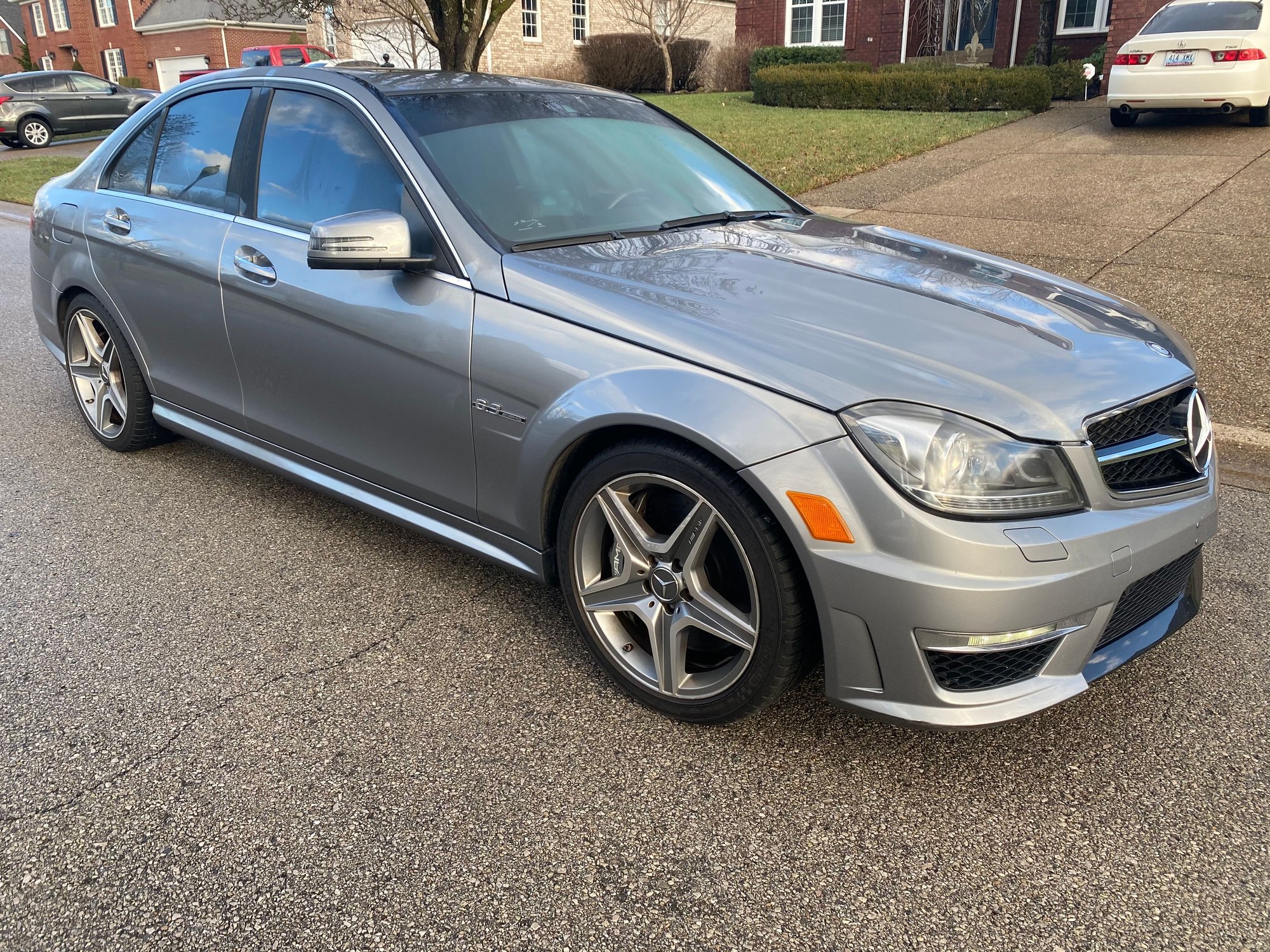2012 Mercedes-Benz C63 AMG - 2012 C63 - 41k miles - Priced to Sell - Used - VIN WDDGF7HB6CA721729 - 41,743 Miles - 8 cyl - 2WD - Automatic - Sedan - Gray - Louisville, KY 40245, United States