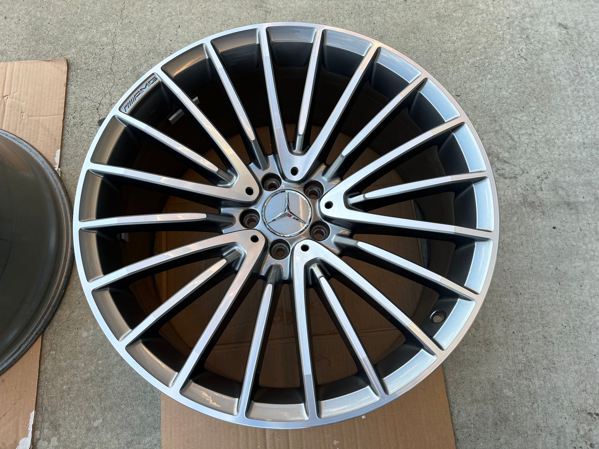 Wheels and Tires/Axles - OEM GLC63 AMG 21” Wheels - Used - 2018 to 2022 Mercedes-Benz GLC63 AMG - San Jose, CA 95123, United States
