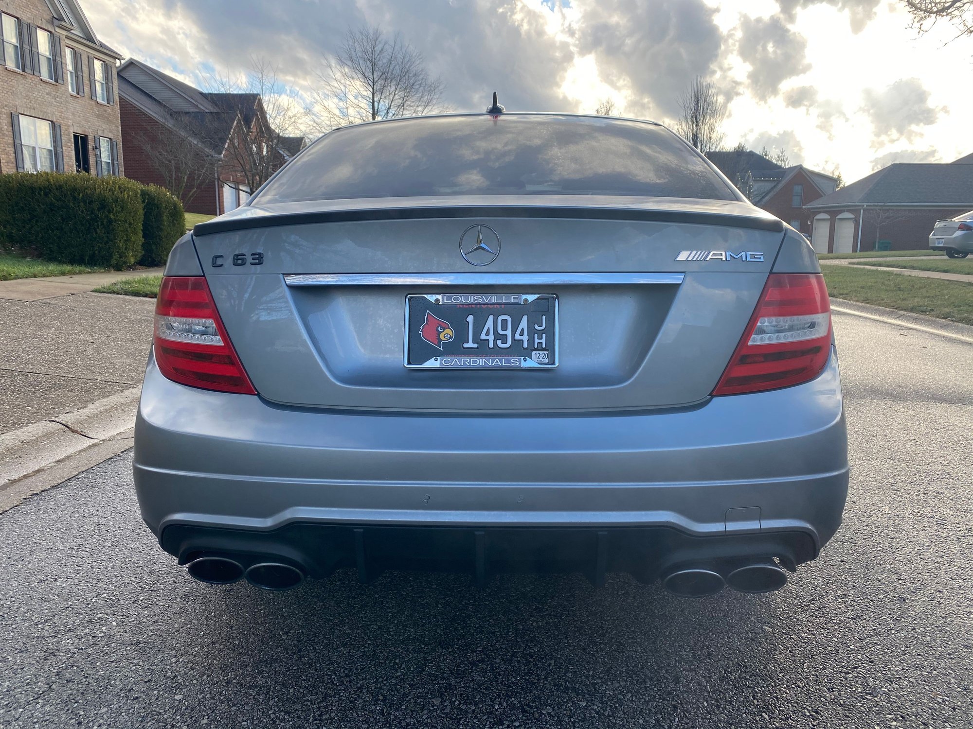 2012 Mercedes-Benz C63 AMG - 2012 C63 - 41k miles - Priced to Sell - Used - VIN WDDGF7HB6CA721729 - 41,743 Miles - 8 cyl - 2WD - Automatic - Sedan - Gray - Louisville, KY 40245, United States