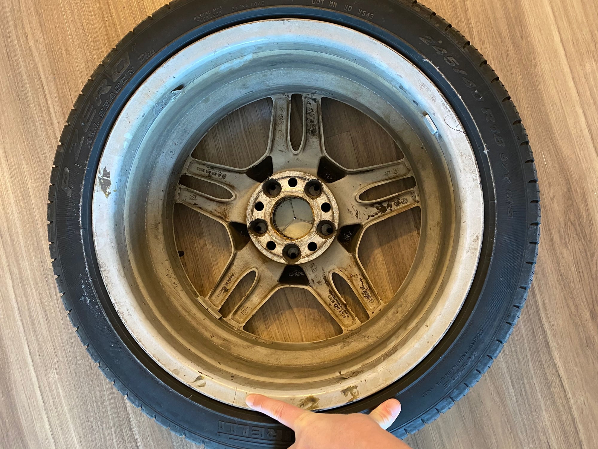 Wheels and Tires/Axles - W211 E55 spare wheels/tires - Used - 2003 to 2009 Mercedes-Benz E55 AMG - Jersey City, NJ 07302, United States