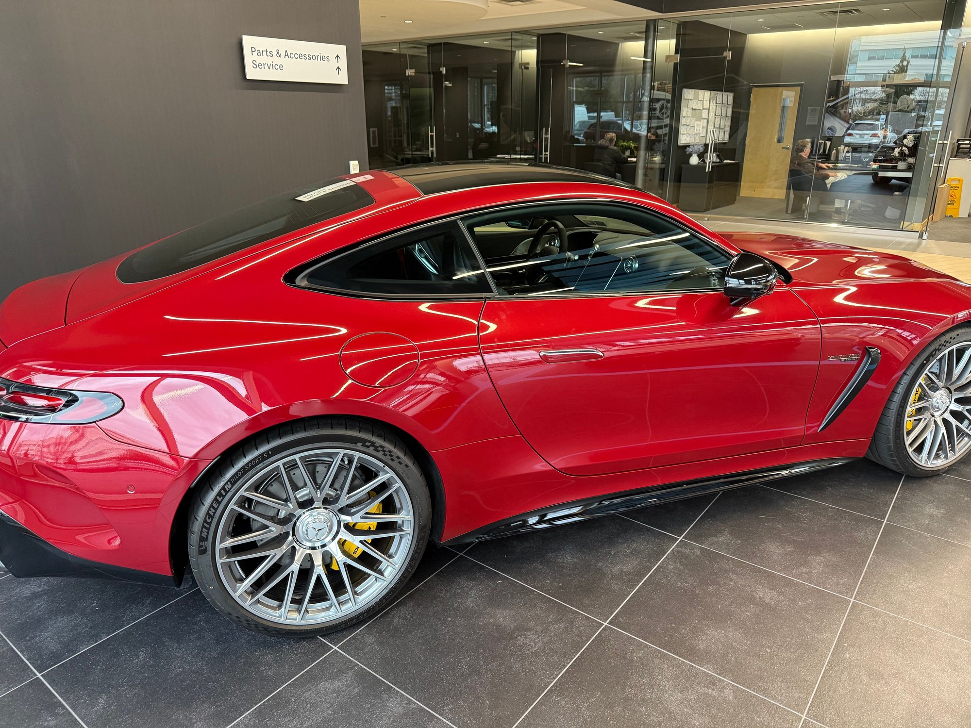 While it was still at the dealer 