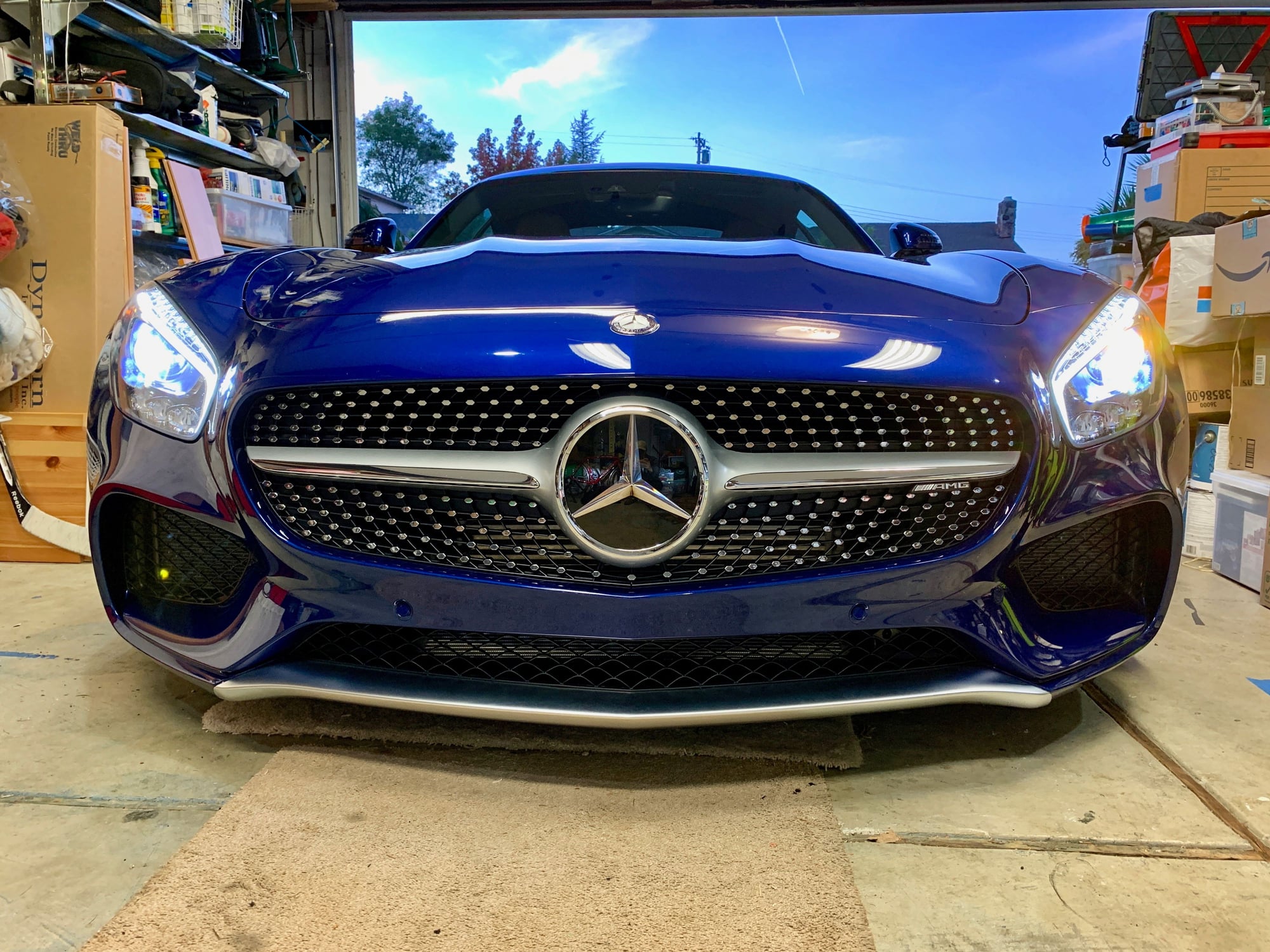 2017 Mercedes-Benz AMG GT - 2017 Brilliant Blue AMG GT w/ 5.8k miles - Used - VIN WDDYJ7HAXHA011024 - 5,800 Miles - 8 cyl - 2WD - Automatic - Coupe - Blue - San Mateo, CA 94402, United States