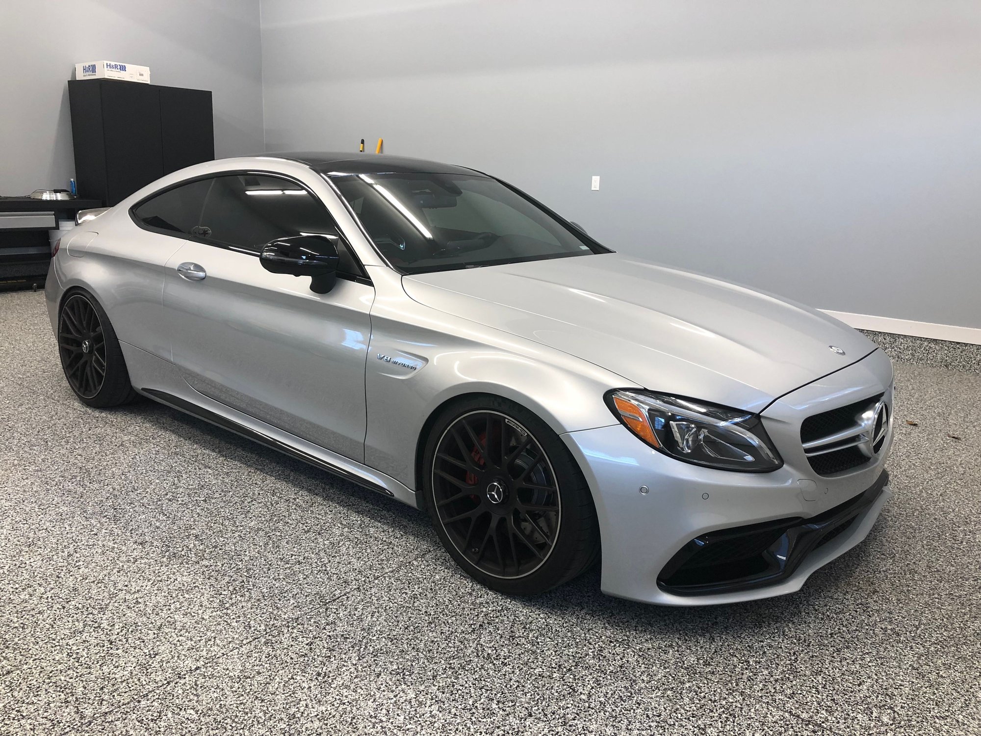 2017 Mercedes-Benz C63 AMG S - 2017 AMG C63S Coupe - Low Miles/Dinan/BC Forged/BMS - Used - VIN WDDWJ8HB8HF506069 - 11,300 Miles - 8 cyl - 2WD - Automatic - Coupe - Silver - Holland, MI 49424, United States