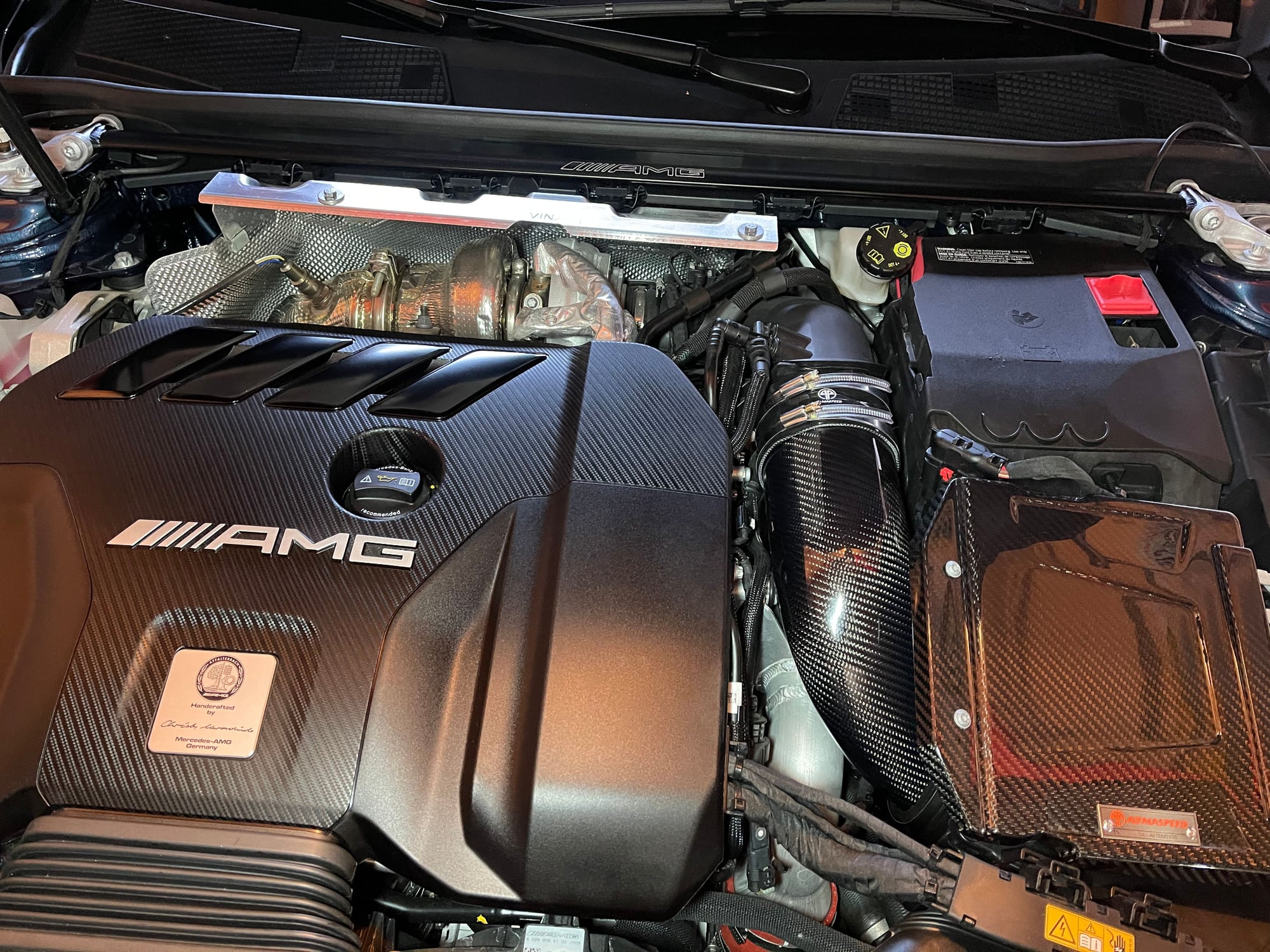 Engine - Intake/Fuel - Armaspeed Carbon Fiber Intake for 2020 and on CLA45 AMG - Used - 2020 to 2021 Mercedes-Benz CLA45 AMG - Newport Beach, CA 92663, United States