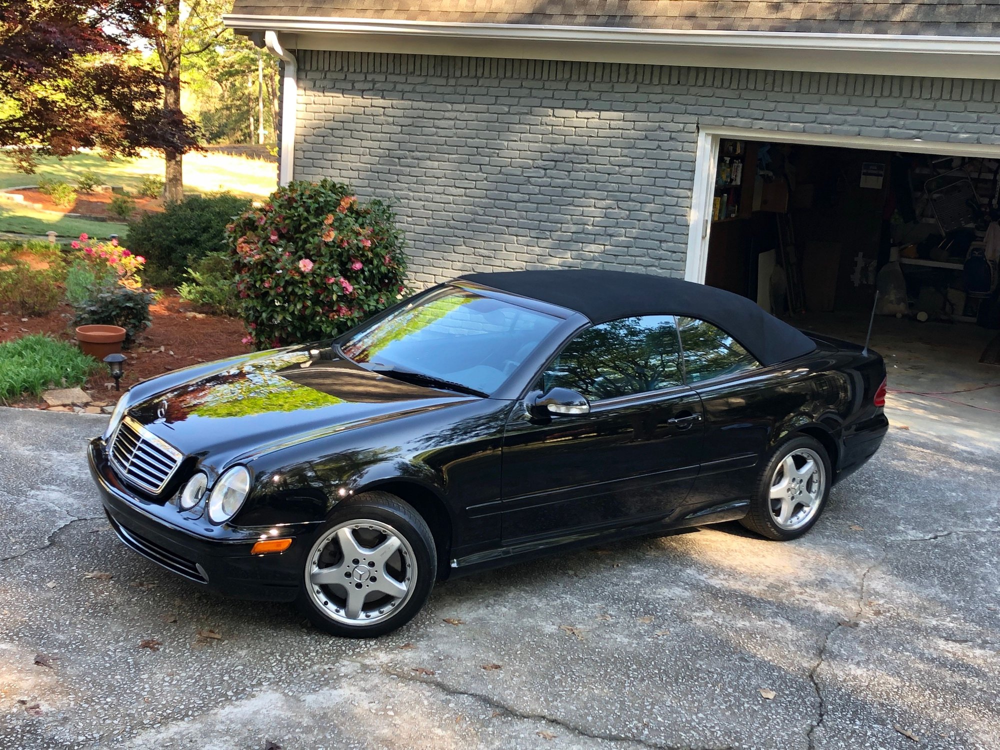 2002 Mercedes-Benz CLK55 AMG - CLK55 AMG Cabriolet, babied, always garaged, documented, all OEM, all AMG - Used - VIN WBBLK74G42T118396 - 77,000 Miles - 8 cyl - 2WD - Automatic - Convertible - Black - Atlanta, GA 30086, United States