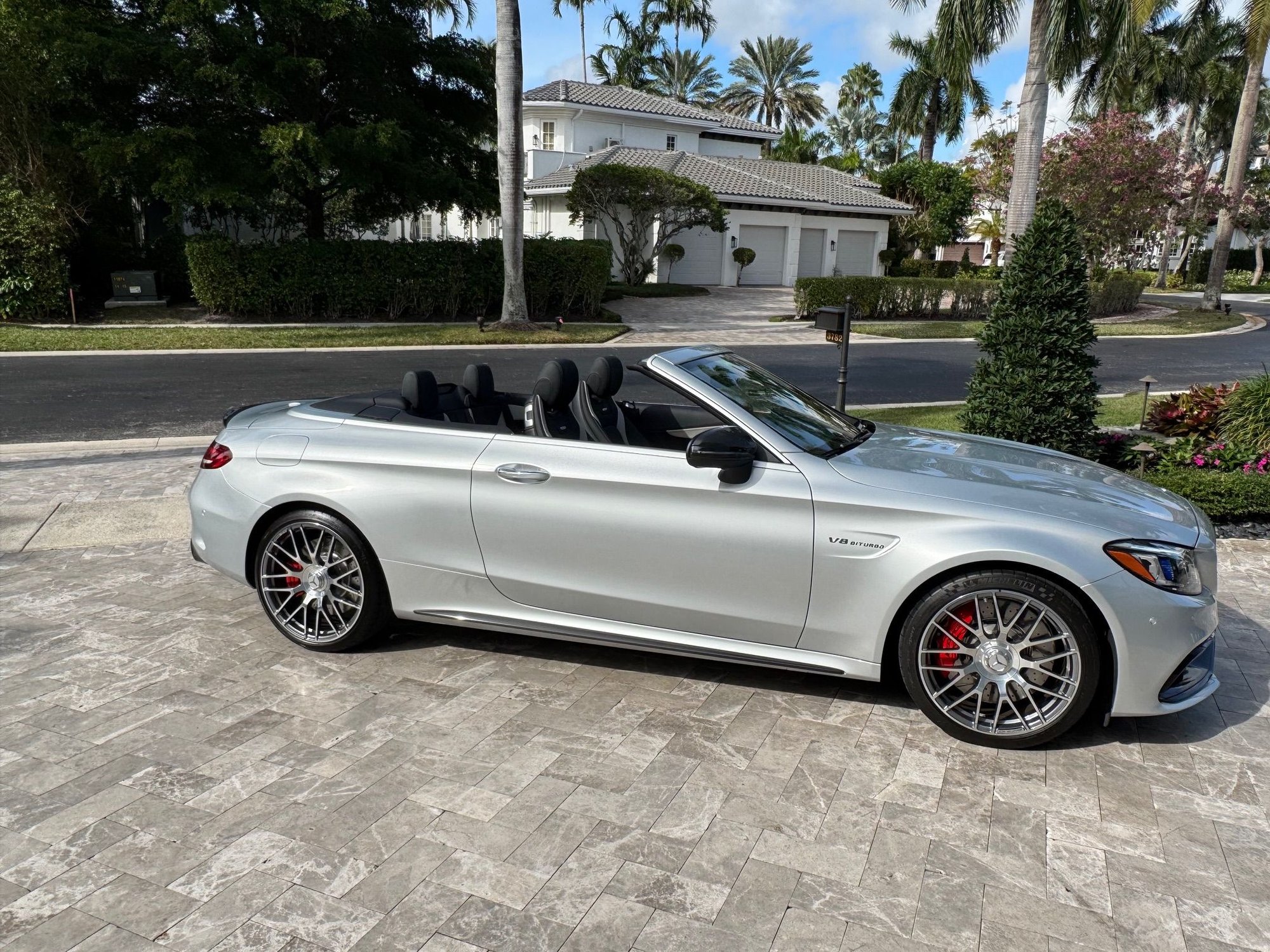 2021 Mercedes-Benz C-Class - Mercedes Benz 2021 C63S Cabriolet. Pristine condition. Only 3,600 miles! - Used - VIN W1KWK8HB7MG094129 - 8 cyl - AWD - Automatic - Convertible - Silver - Boca Raton, FL 33496, United States