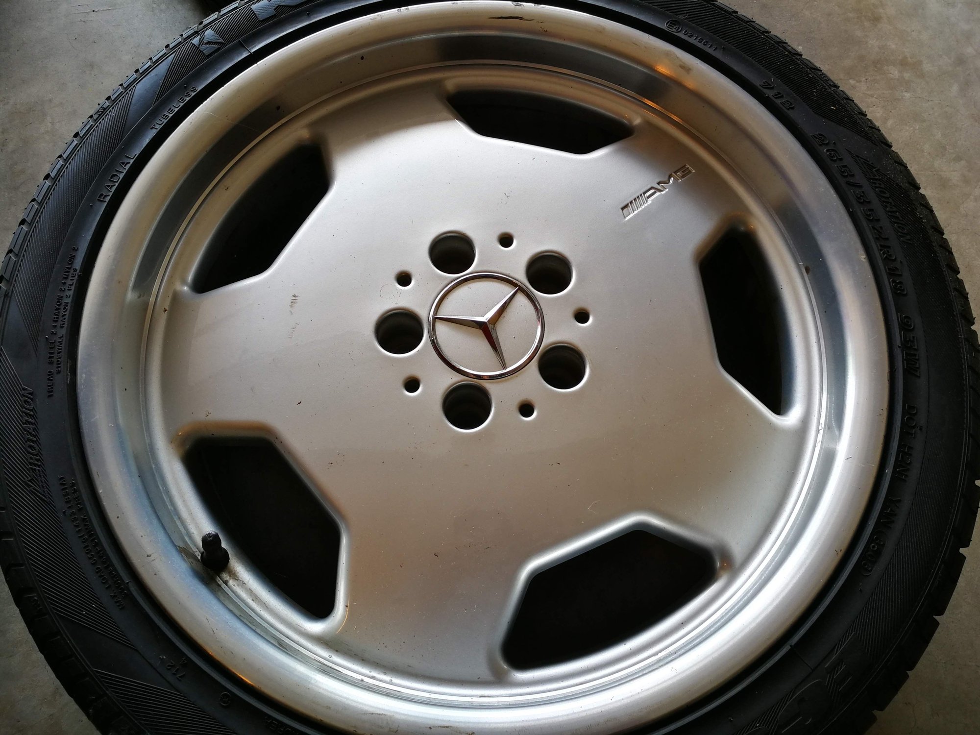 Wheels and Tires/Axles - For Sale!! 18" AMG Monoblock II staggered wheels - Used - Chantilly, VA 20152, United States