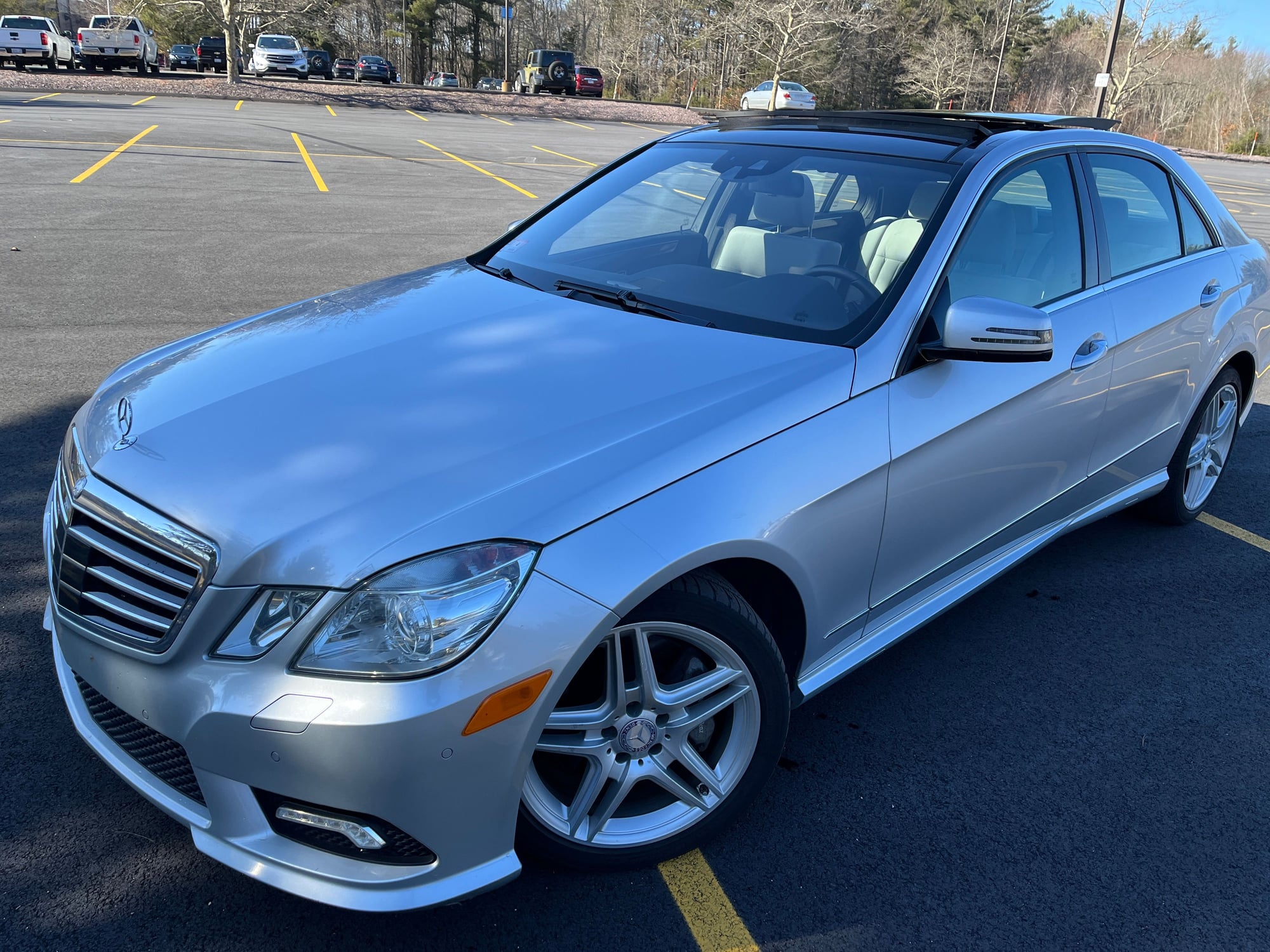 2011 Mercedes-Benz E550 - 2011 Mercedes-Benz E550 4matic Sport Iridium Silver/ Gray Leather - Used - VIN WDDHF9AB7BA313068 - 116,059 Miles - 8 cyl - AWD - Automatic - Sedan - Silver - Easton, MA 02375, United States