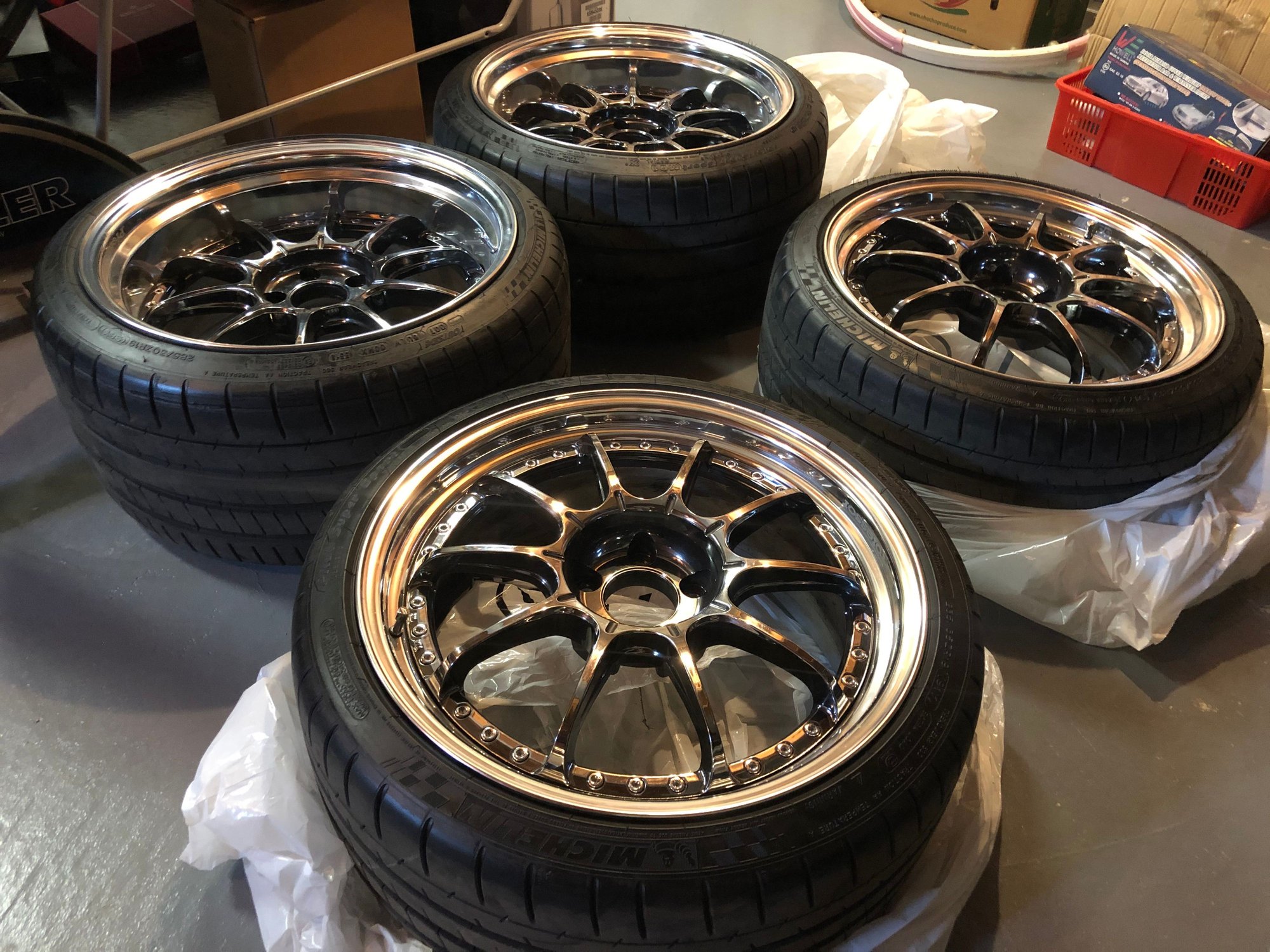 Wheels and Tires/Axles - SSR SP5 Wheels 19x11 19x9 5x112 - Michelin Pilot Super Sports - Used - 0  All Models - Toronto, ON L3R4T1, Canada