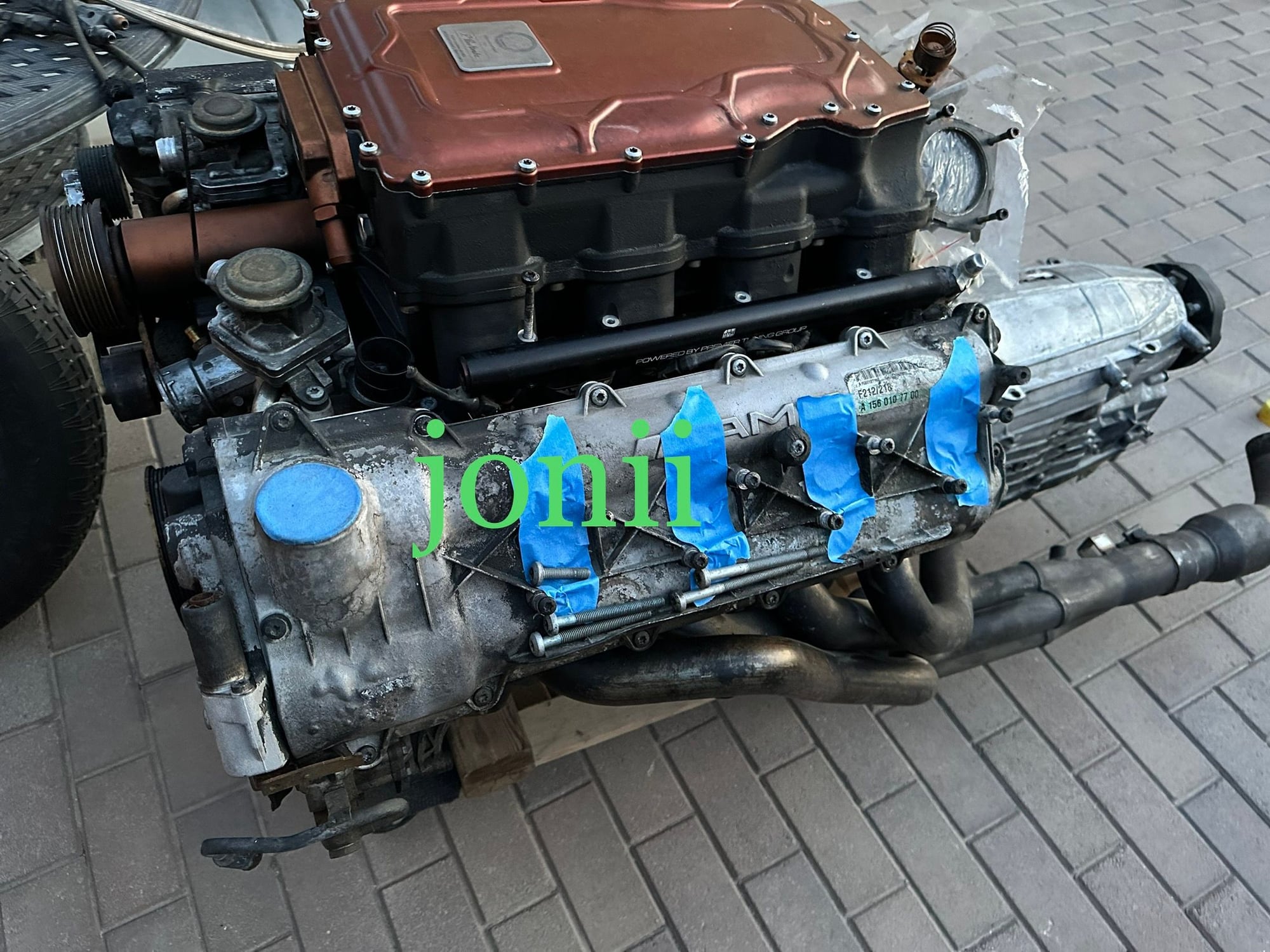 Engine - Complete - M156 Engine + PTG 4.0 Supercharger + 722.9 ARH - Used - 0  All Models - Palm Springs, CA 92240, United States