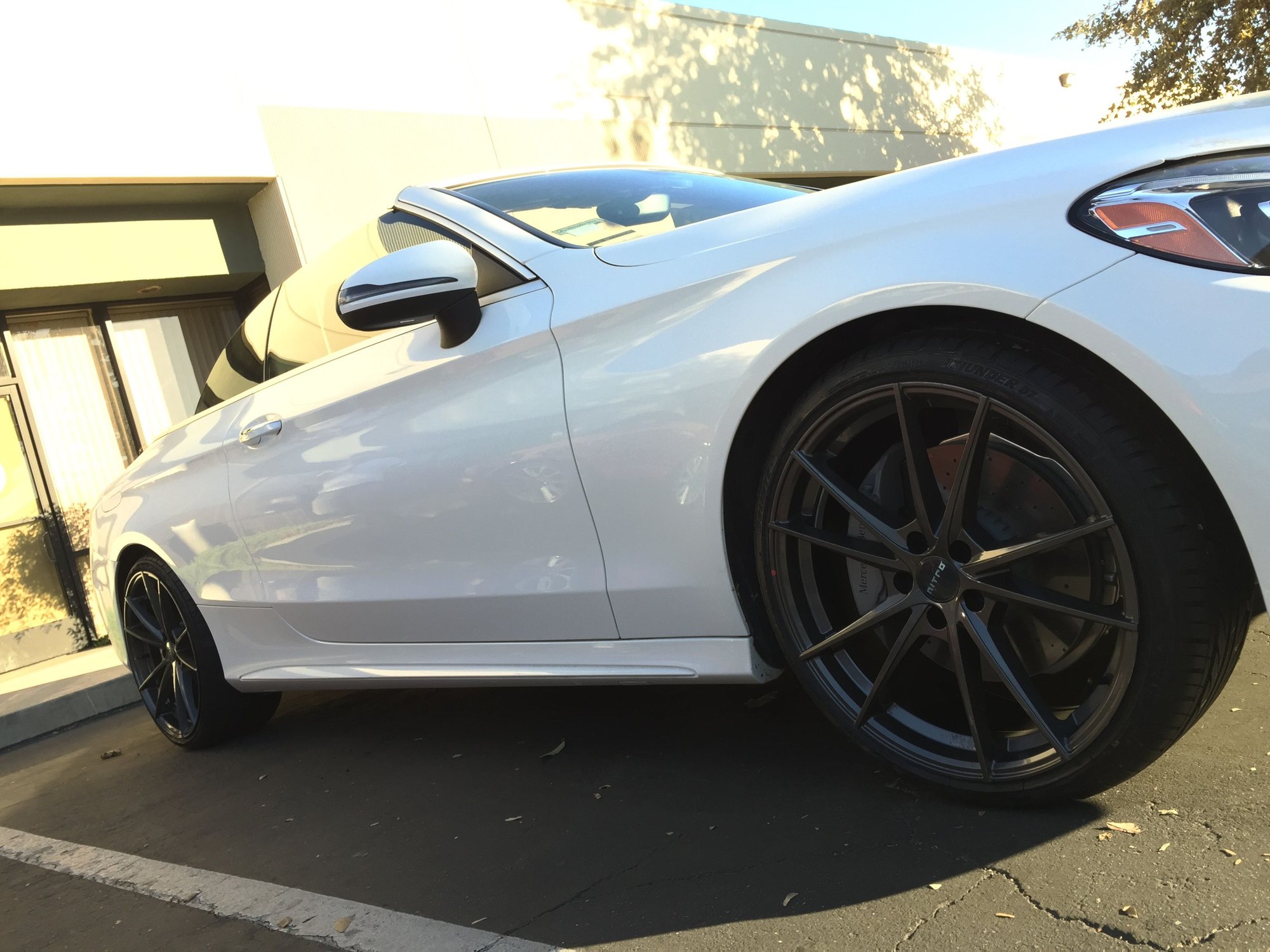 Wheels and Tires/Axles - ONE DAY OLD staggered 20" wheels and tires for MB C-Class. So-Cal Local - Used - 2018 Mercedes-Benz C63 AMG - Lawndale, CA 90260, United States
