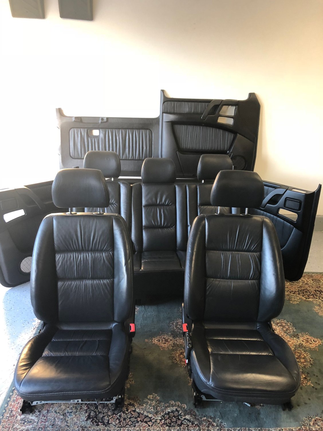 Interior/Upholstery - Mercedes G Wagen w463 Complete Designo Interior - front/rear seats and door panels - Used - 2005 to 2007 Mercedes-Benz G55 AMG - Costa Mesa, CA 92627, United States