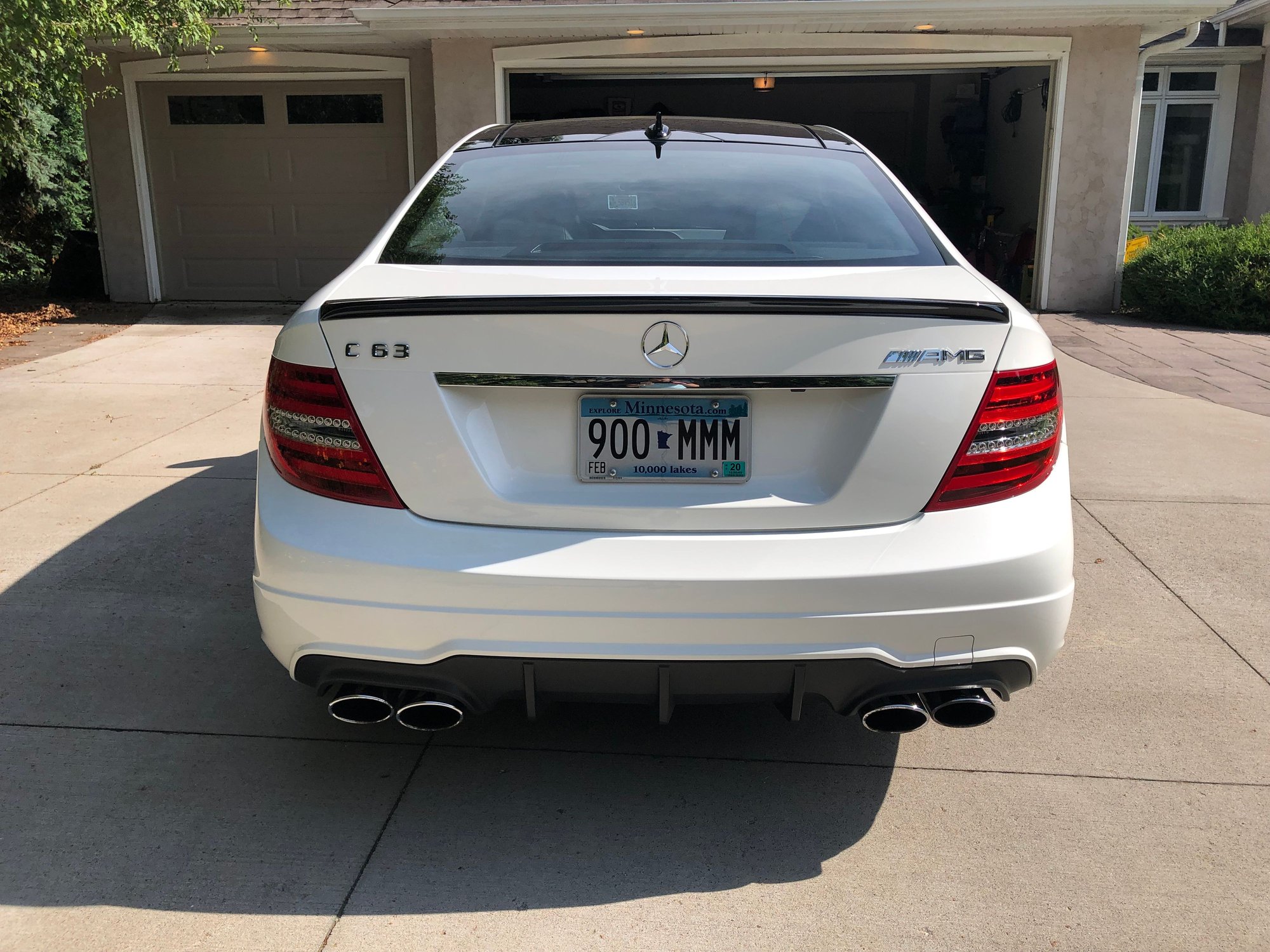 2014 Mercedes-Benz C63 AMG - WTS: 2014 C63 AMG 507 ~8000 miles - Used - VIN WDDGJ7HB3EG265557 - 8,000 Miles - 8 cyl - 2WD - Automatic - Coupe - White - Minneapolis, MN 55446, United States