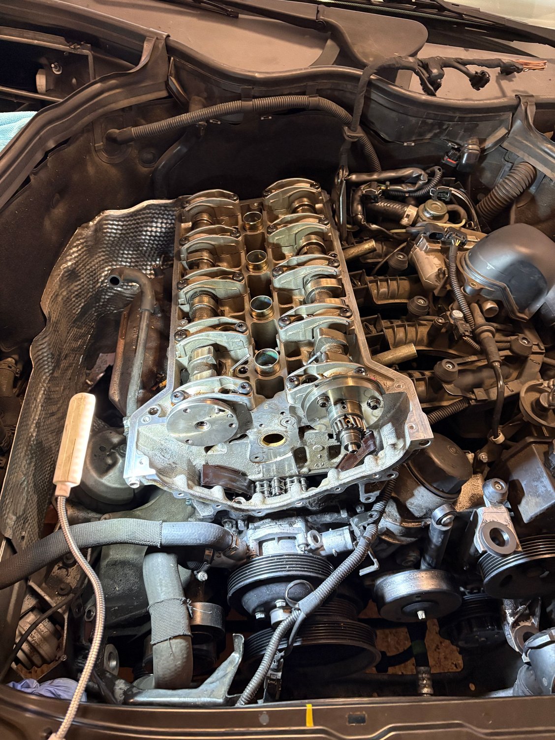 How the engine is currently.