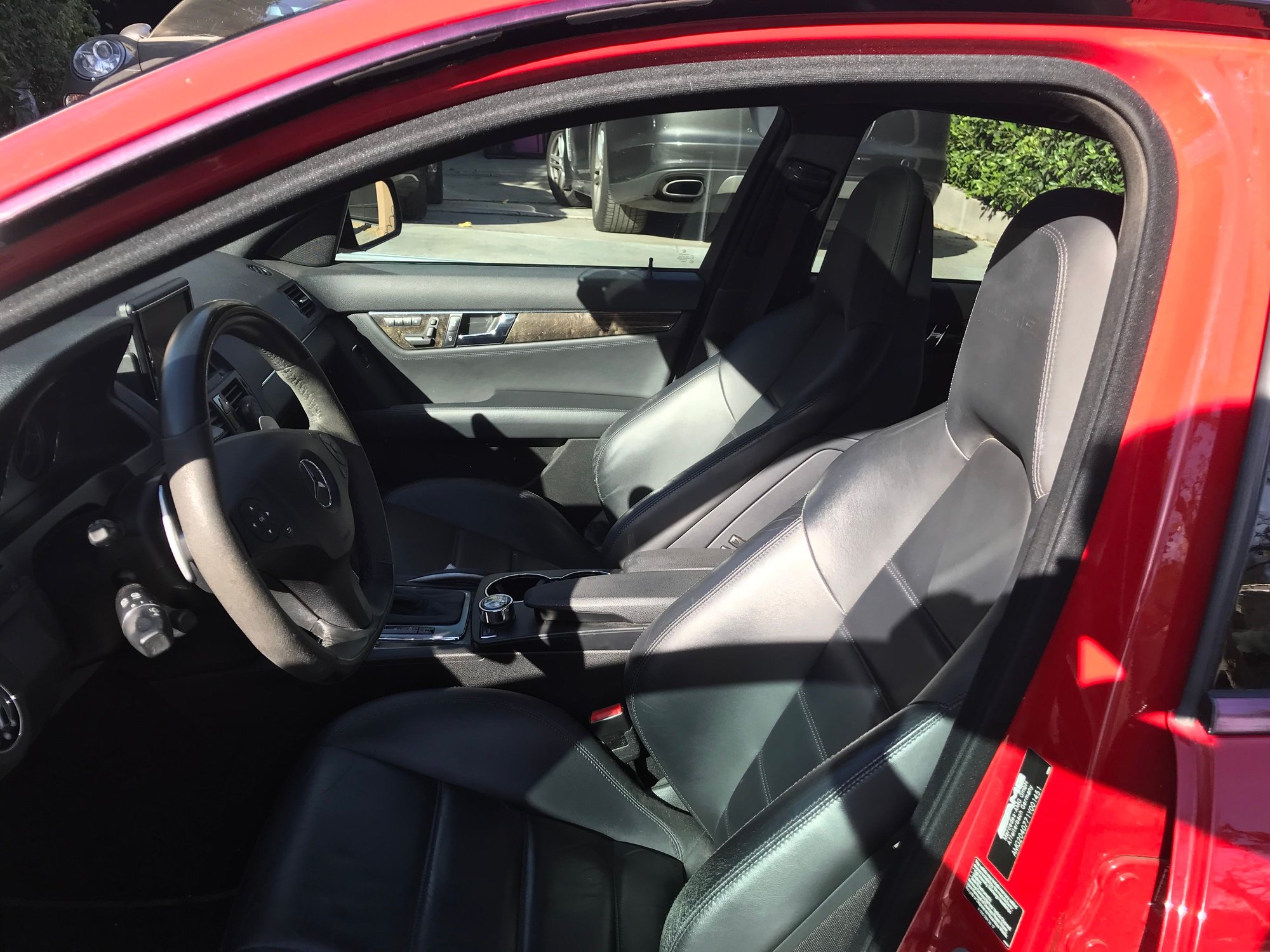 2009 Mercedes-Benz C63 AMG - 2009 Mercedes C63 AMG 39K miles P30 Package - Used - VIN WDDGF77X29F301779 - 39,000 Miles - 2WD - Automatic - Sedan - Red - Sherman Oaks, CA 91423, United States