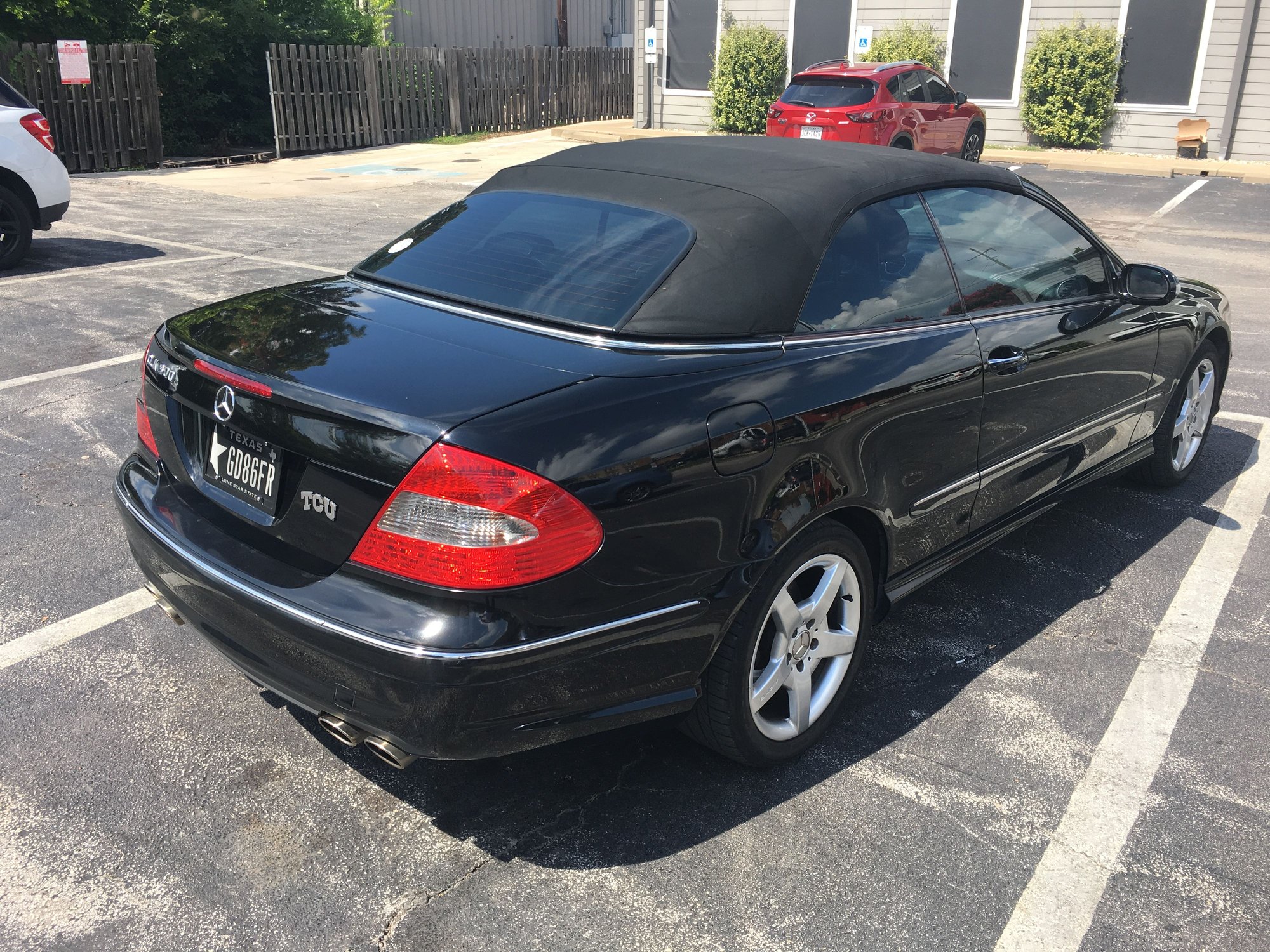 2005 Mercedes-Benz CLK500 - 2005 CLK500 Cabriolet, very good condition, 160kmi - Used - VIN WDBTK75G95T038577 - 160 Miles - 8 cyl - 2WD - Automatic - Convertible - Black - Katy, TX 77494, United States
