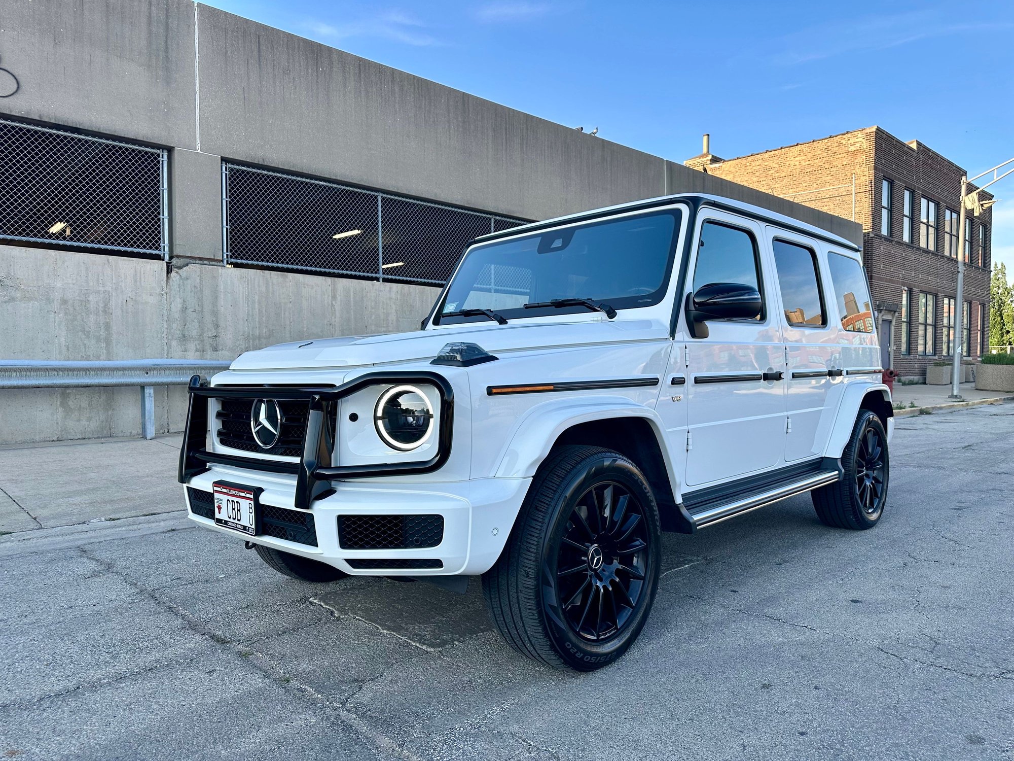 2020 Mercedes-Benz G550 - 2020 G550 - Used - VIN W1NYC6BJ4LX344664 - 23,810 Miles - 8 cyl - 4WD - Automatic - SUV - White - Chicago, IL 60607, United States