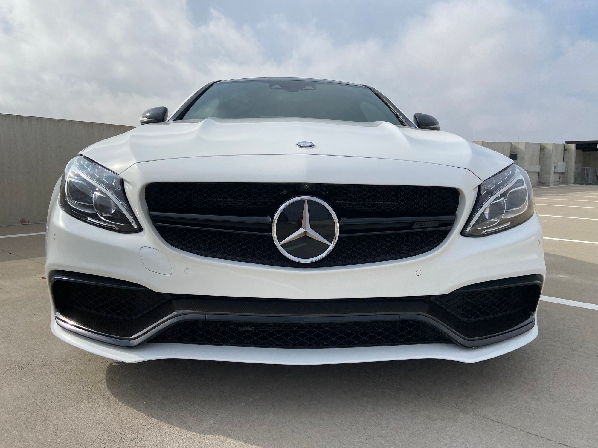 2018 Mercedes-Benz C63 AMG S - CPO 2018 C63S Coupe - Used - VIN WDDWJ8HB1JF604415 - 25,480 Miles - 8 cyl - 2WD - Automatic - Coupe - White - Frisco, TX 75033, United States