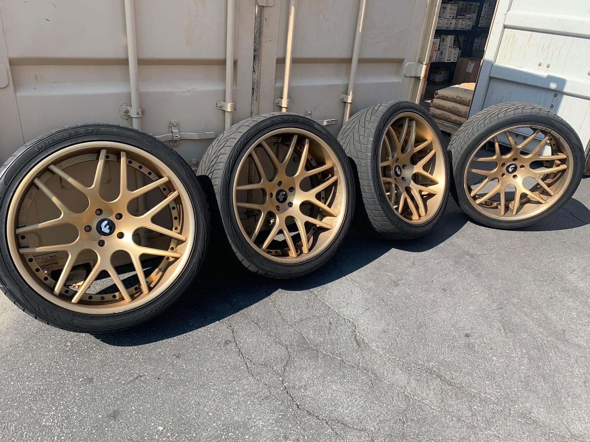 Wheels and Tires/Axles - 24' Forgiato S202 wheels for G63 W461, W463 - Used - 2015 to 2019 Mercedes-Benz G63 AMG - Calabasas, CA 91301, United States