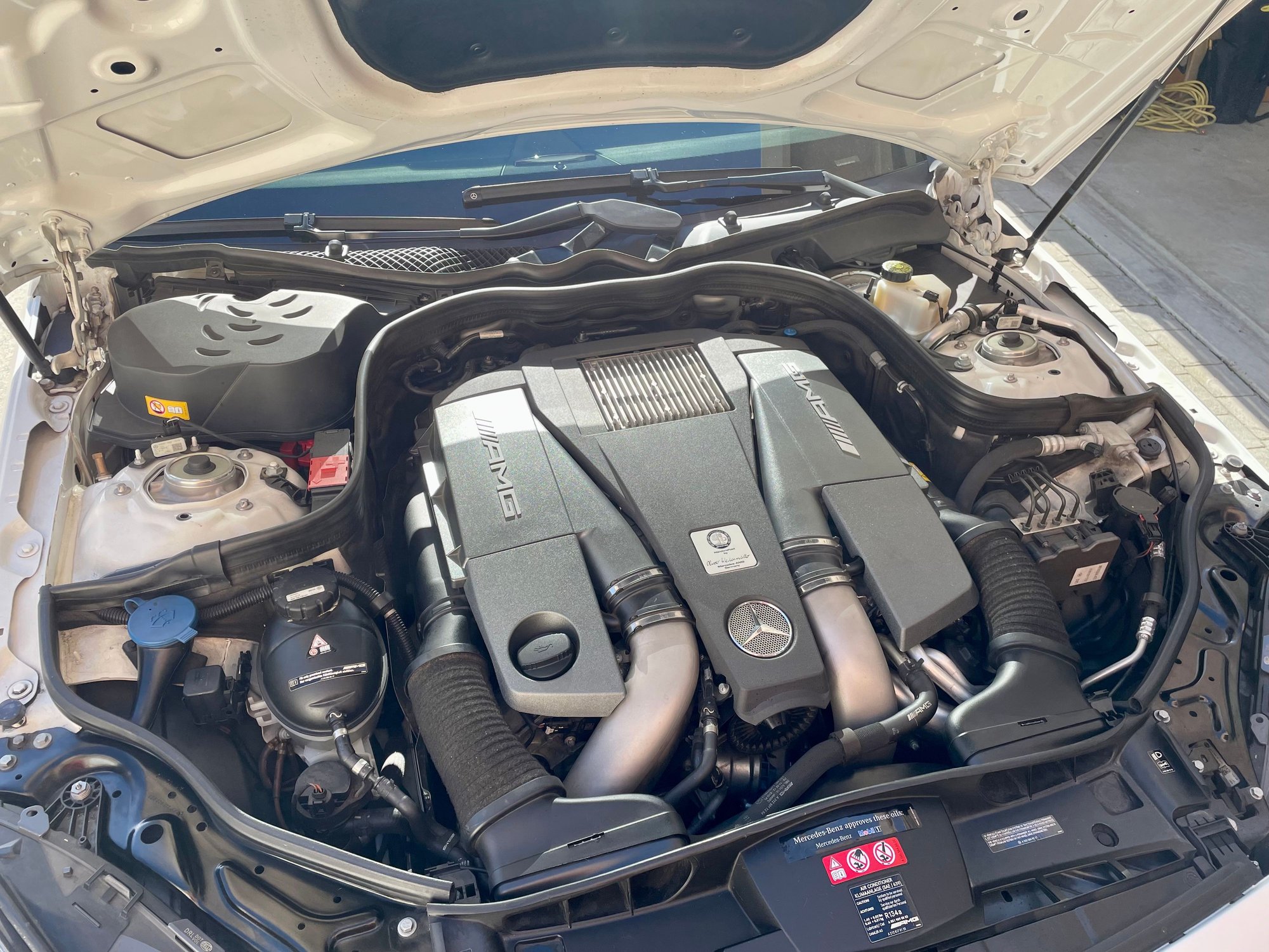 2014 Mercedes-Benz E63 AMG S - 2014 MB AMG E63 S - Used - VIN WDDHF7GB9EA981034 - 56,000 Miles - 8 cyl - AWD - Automatic - Sedan - White - West Sacramento, CA 95691, United States