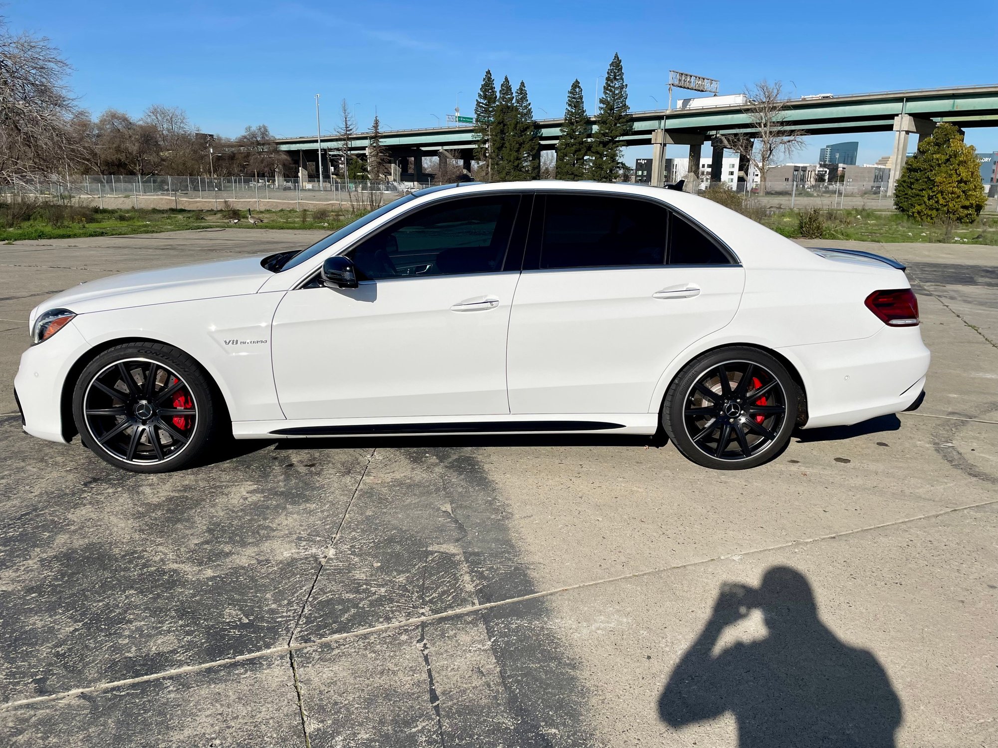 2014 Mercedes-Benz E63 AMG S - 2014 MB AMG E63 S - Used - VIN WDDHF7GB9EA981034 - 56,000 Miles - 8 cyl - AWD - Automatic - Sedan - White - West Sacramento, CA 95691, United States