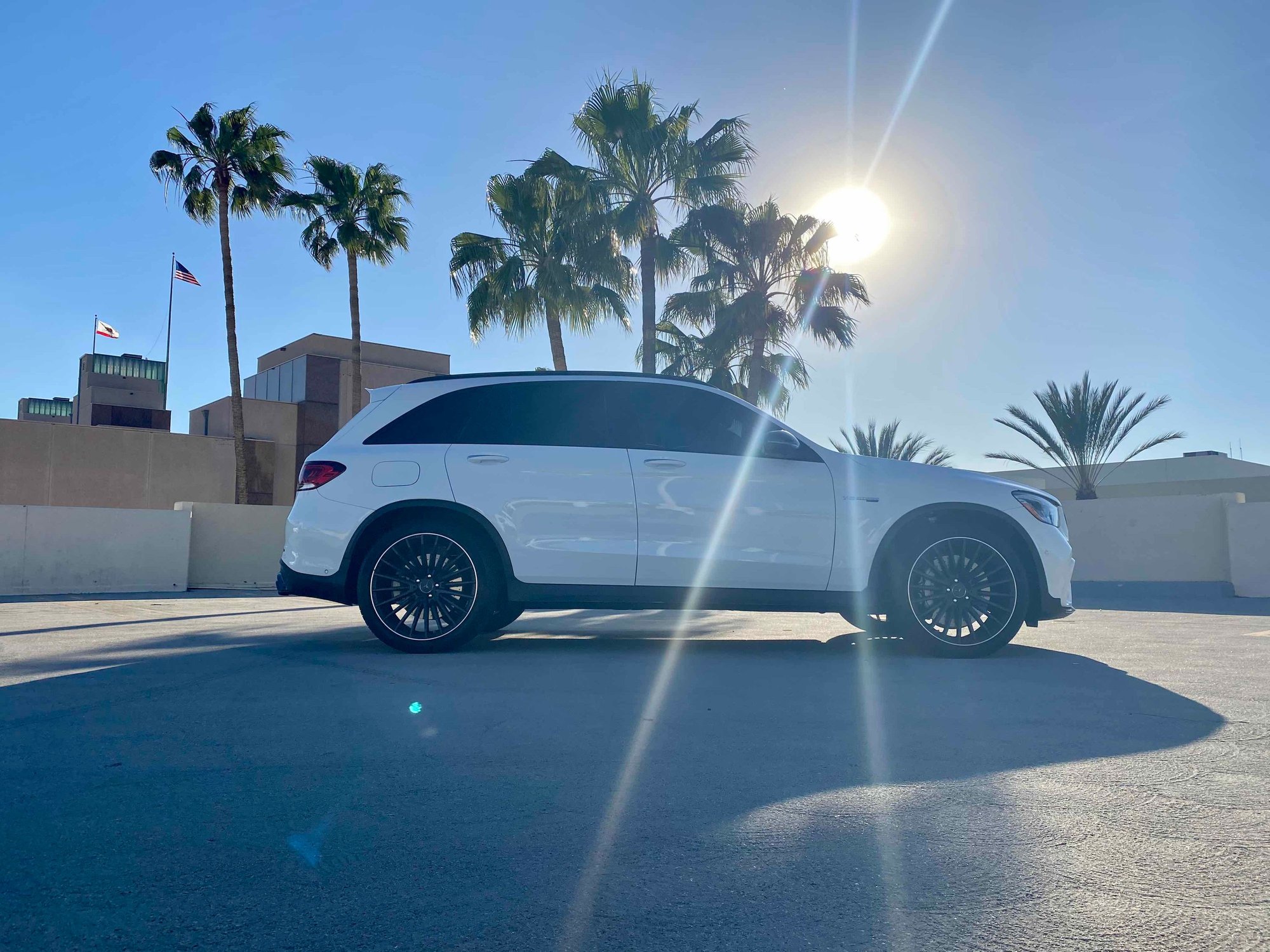 2021 Mercedes-Benz GLC-Class - 2021 Mercedes-Benz GLC63 AMG - Only 5,000 Miles - Fully Loaded - Used - VIN W1N0G8JB8MF902627 - 5,000 Miles - 8 cyl - AWD - Automatic - SUV - White - Glendale, CA 91201, United States