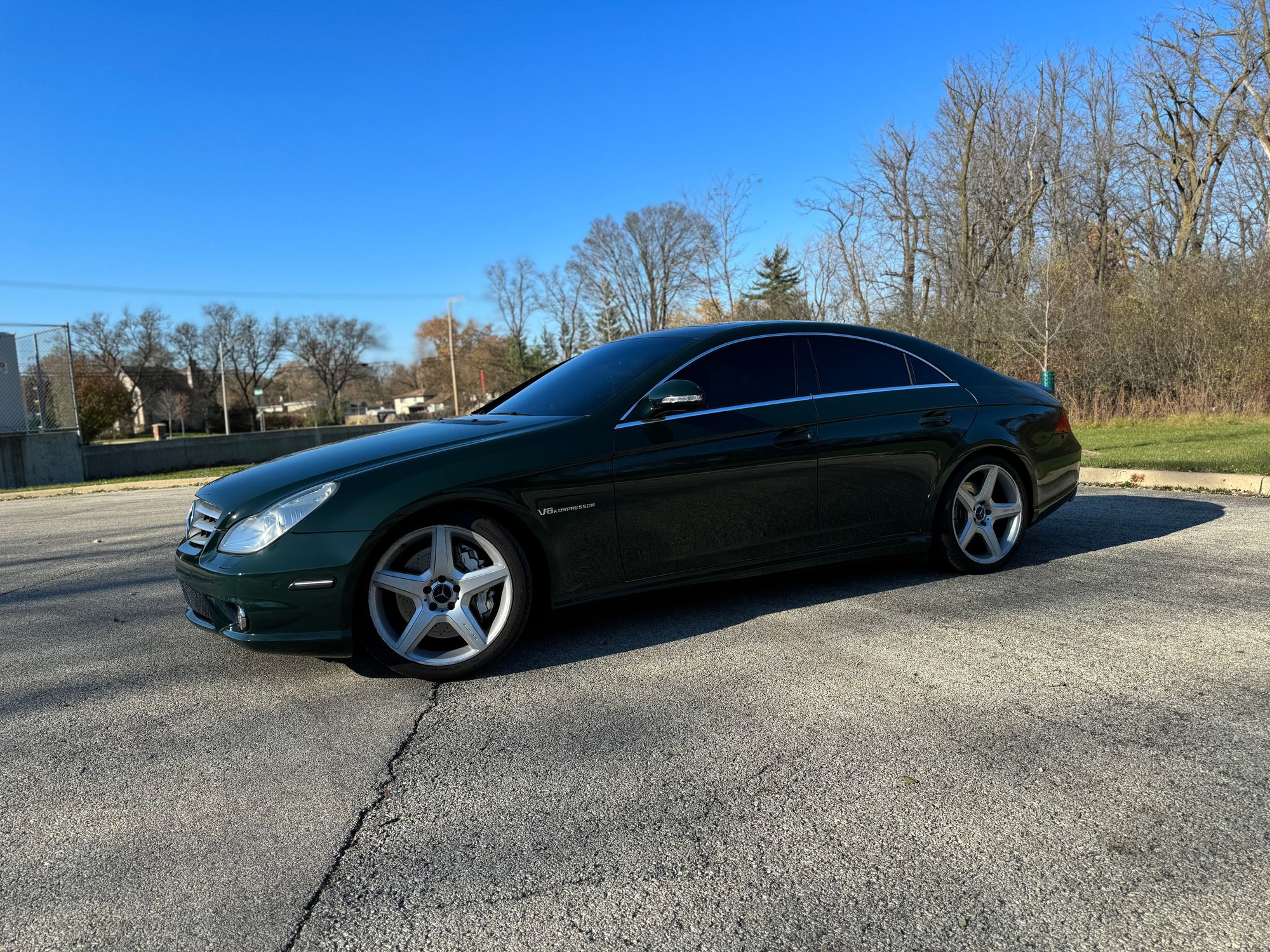 2006 Mercedes-Benz CLS55 AMG - 2006 Mercedes CLS55 AMG - Used - VIN WDDDJ76X06A026277 - 8 cyl - 2WD - Automatic - Sedan - Silver - Mount Prospect, IL 60056, United States