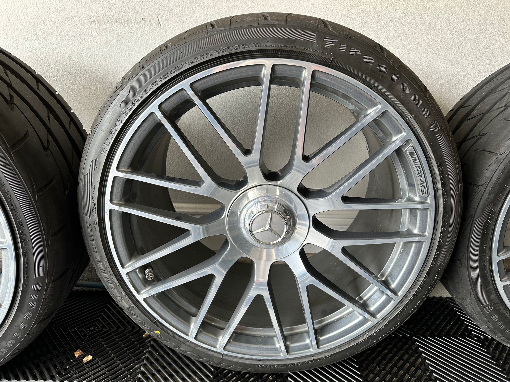 Wheels and Tires/Axles - AMG GTS Cross spoke wheels and new tires - Used - 0  All Models - Santa Rosa Beach, FL 32459, United States