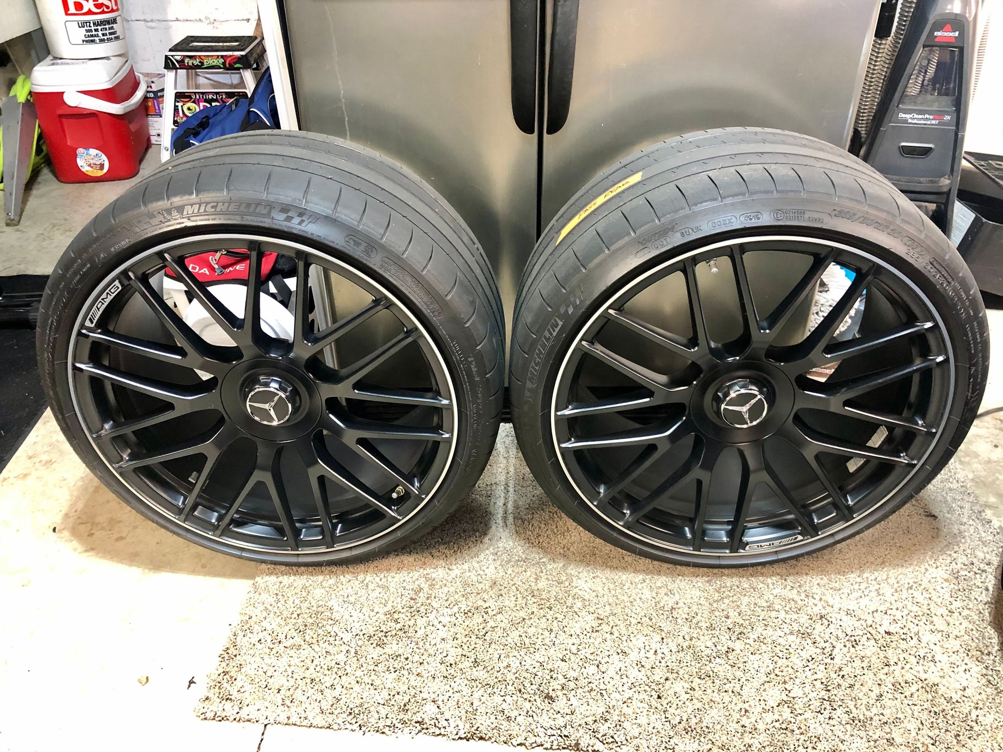 Genuine OEM 19/20inch Staggered MercedesBenz AMG CrossSpoke