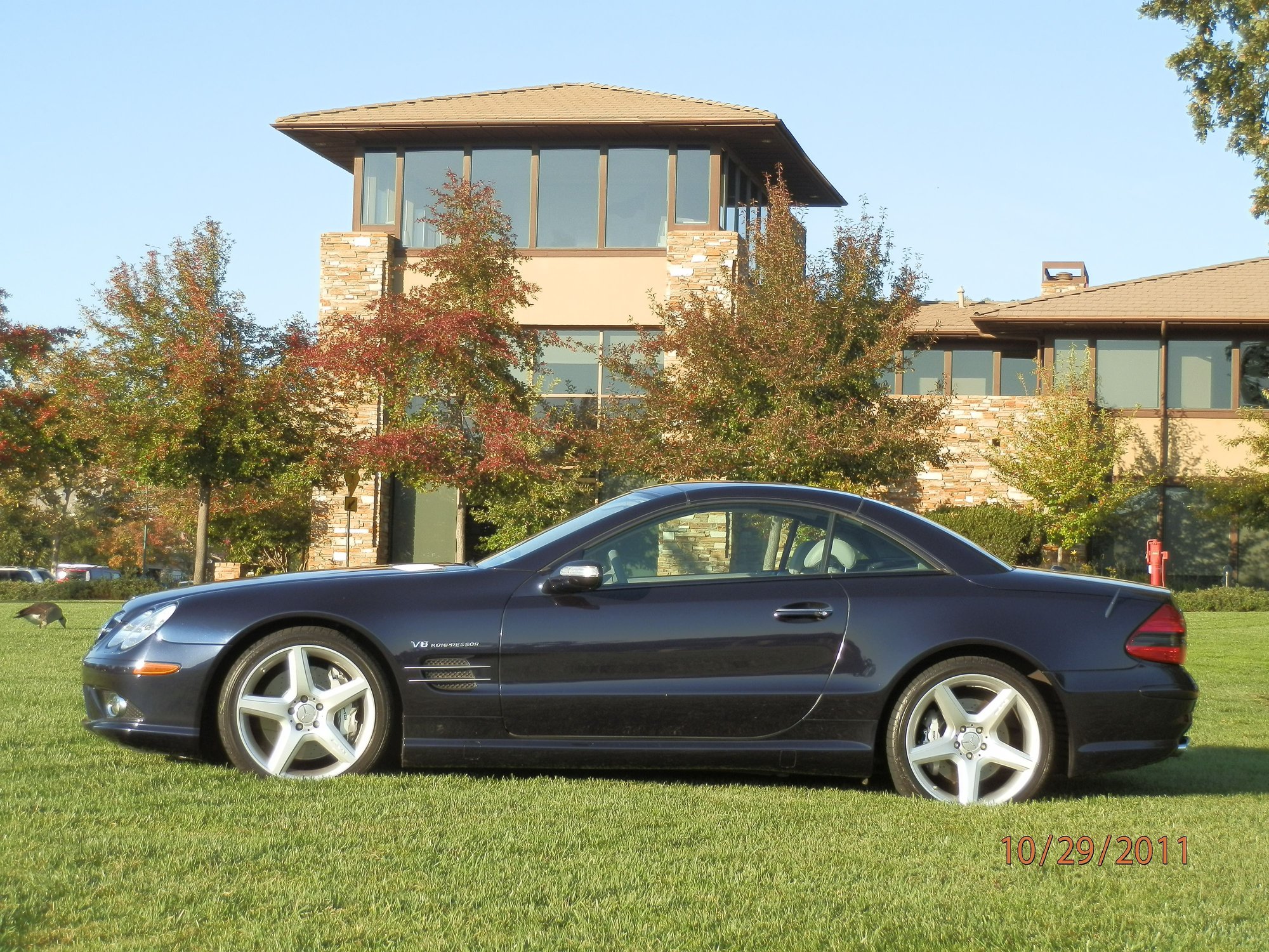 2007 Mercedes-Benz SL55 AMG - 2007 SL55 - For sale - Rare color - Used - VIN WDBSK72F47F129275 - 8 cyl - 2WD - Automatic - Convertible - Blue - Sacramento, CA 95822, United States