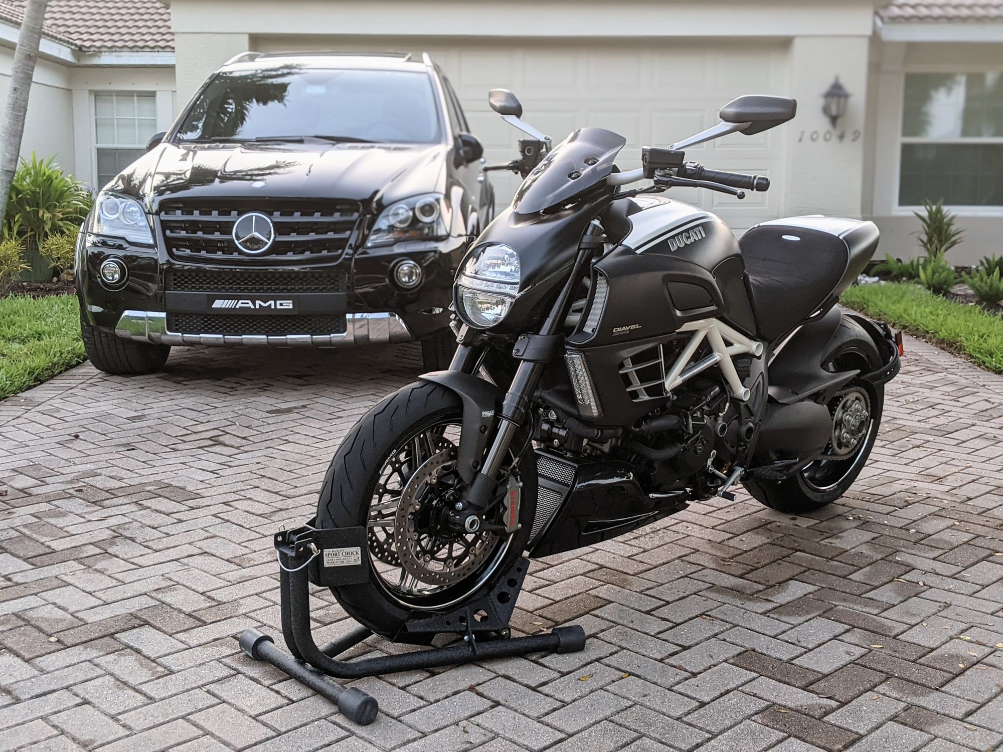 2013 Mercedes-Benz ML63 AMG - Factory AMG-tuned Ducati Motorcycle. - Used - VIN ZDM13BLW8DB011950 - 597 Miles - Manual - SUV - Black - Fort Myers, FL 33916, United States