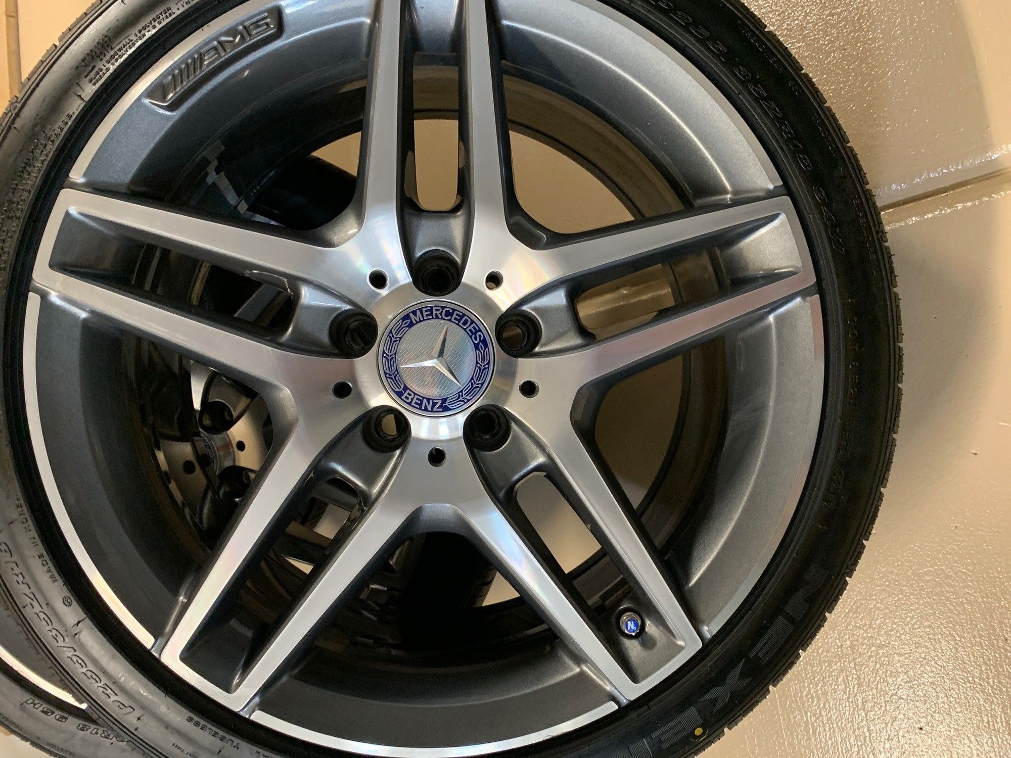 Wheels and Tires/Axles - Mercedes 18" AMG Wheels New Tires TPMS Staggered - Used - 2010 to 2017 Mercedes-Benz E550 - Scottsdale, AZ 85255, United States