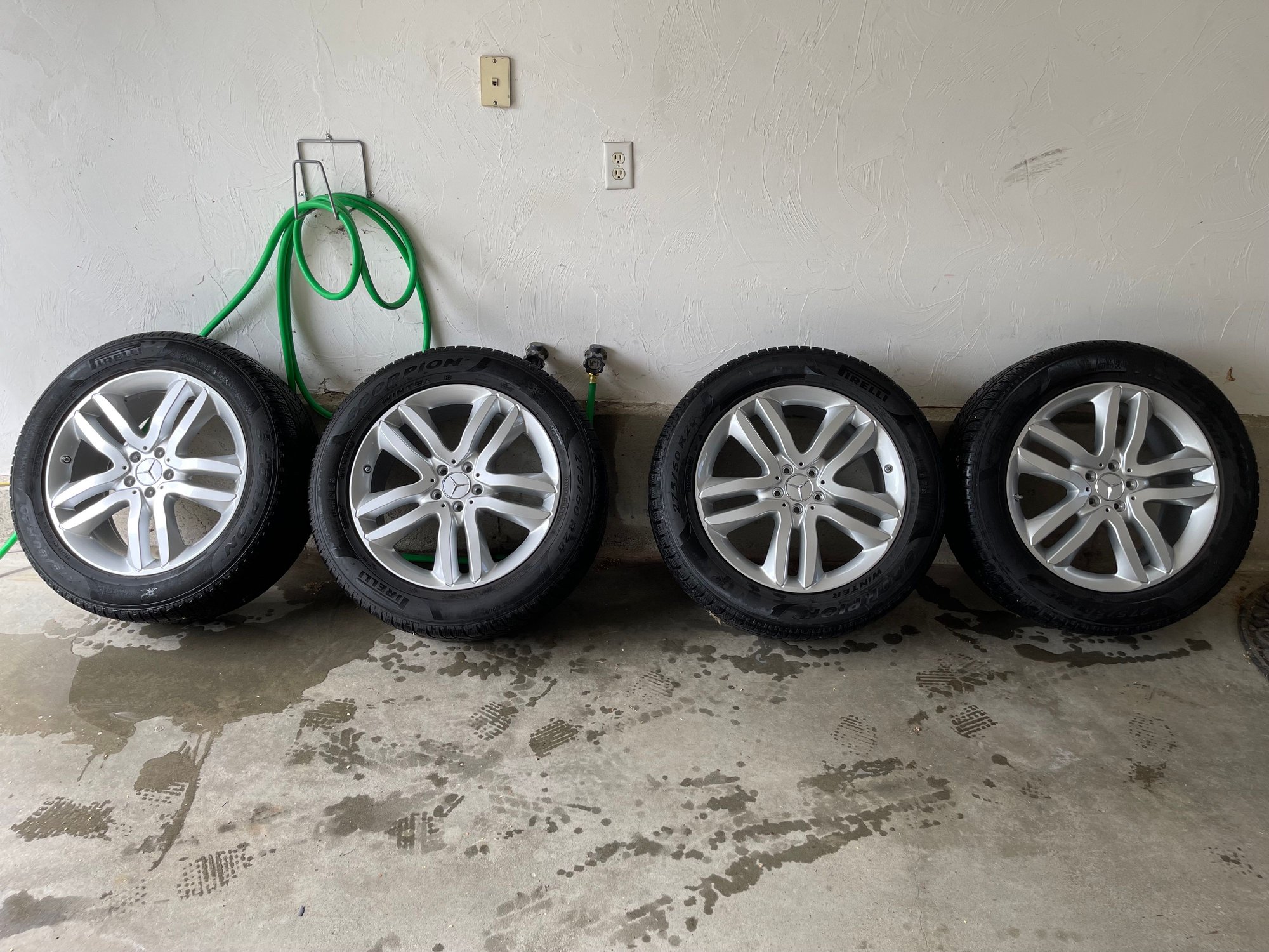 Wheels and Tires/Axles - GL/GLS Factory Winter Wheel & Tire Set - Used - All Years Mercedes-Benz GLS-Class - All Years Mercedes-Benz GL450 - Leominster, MA 01453, United States