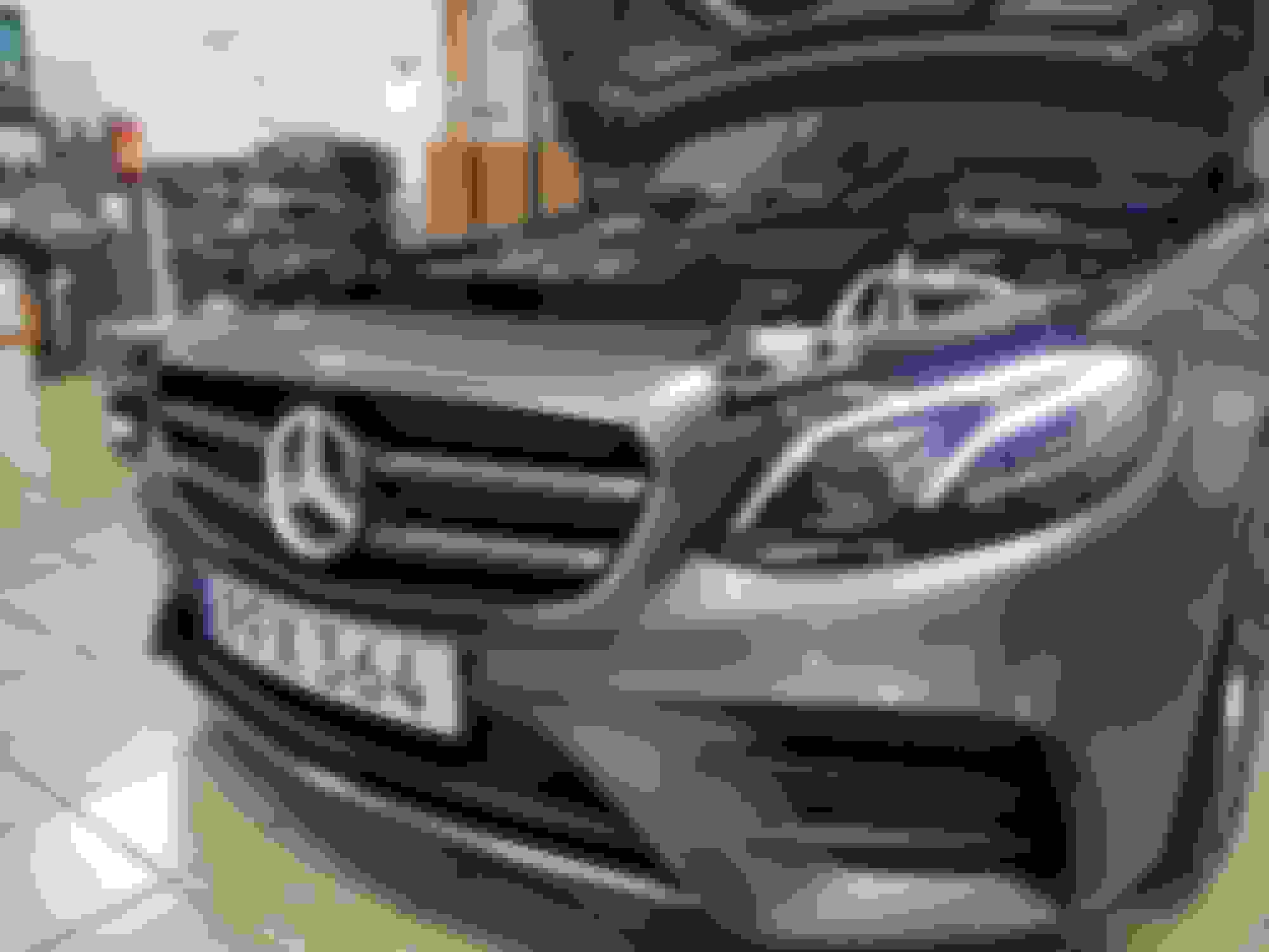 ORIGINAL Mercedes license plate holder license plate screws EQC GLE W212  W213 S