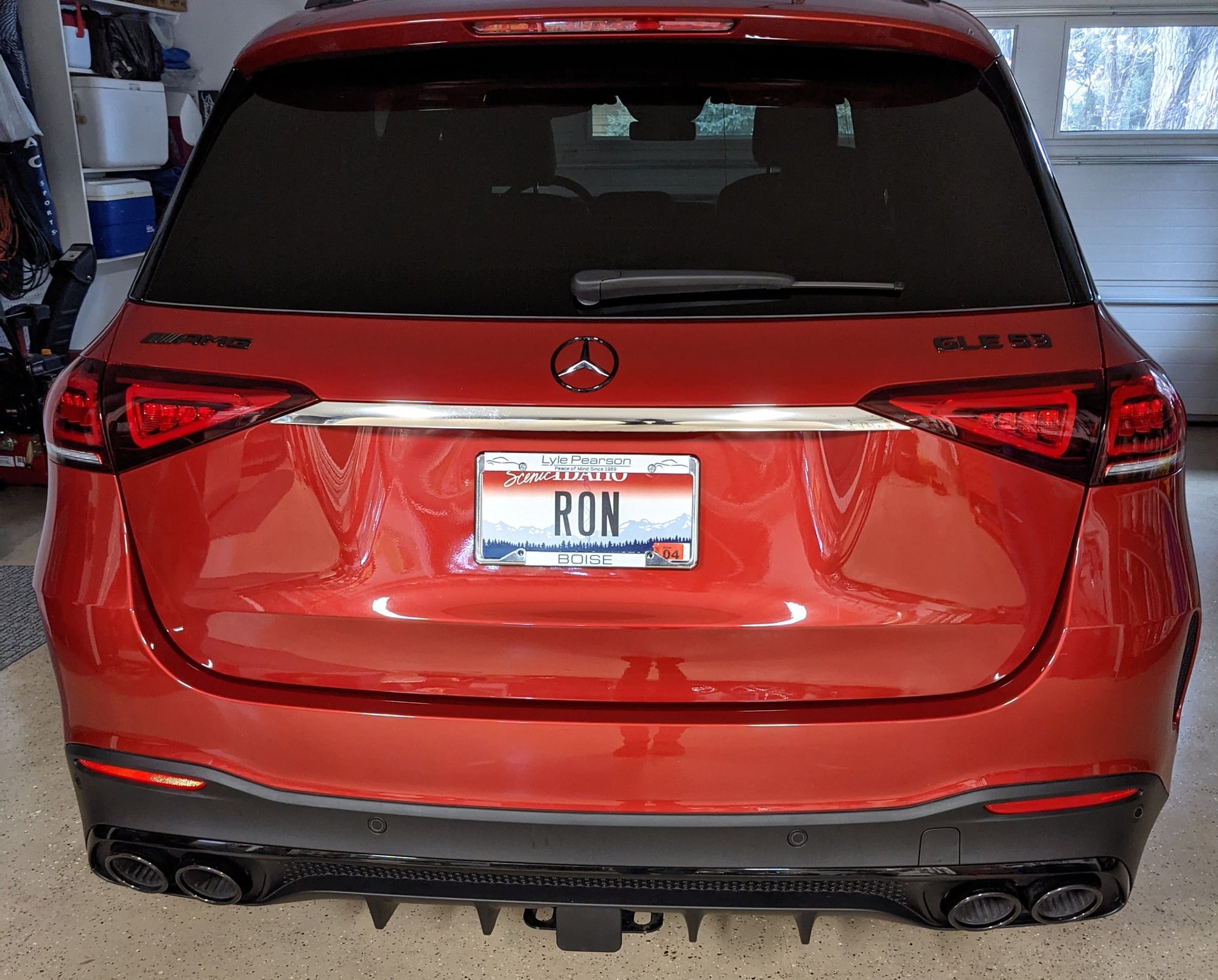 2021 Mercedes-Benz GLE-Class - Primo 2021 AMG GLE 53, Cardinal Red with Night Pkg - Used - VIN 4JGFB6BB3MA360722 - 6 cyl - AWD - Automatic - SUV - Red - Boise, ID 83704, United States