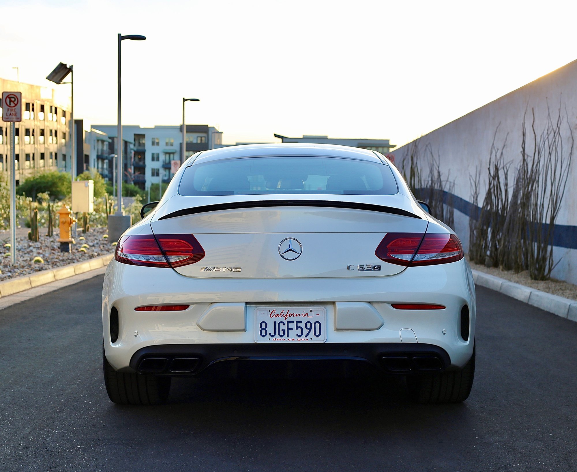 2018 Mercedes-Benz C63 AMG S - 2018 C63s AMG coupe MSRP $99,750 - Used - VIN WDDWJ8HB6JF666425 - 12,250 Miles - 8 cyl - 2WD - Automatic - Coupe - White - Tempe, AZ 85282, United States