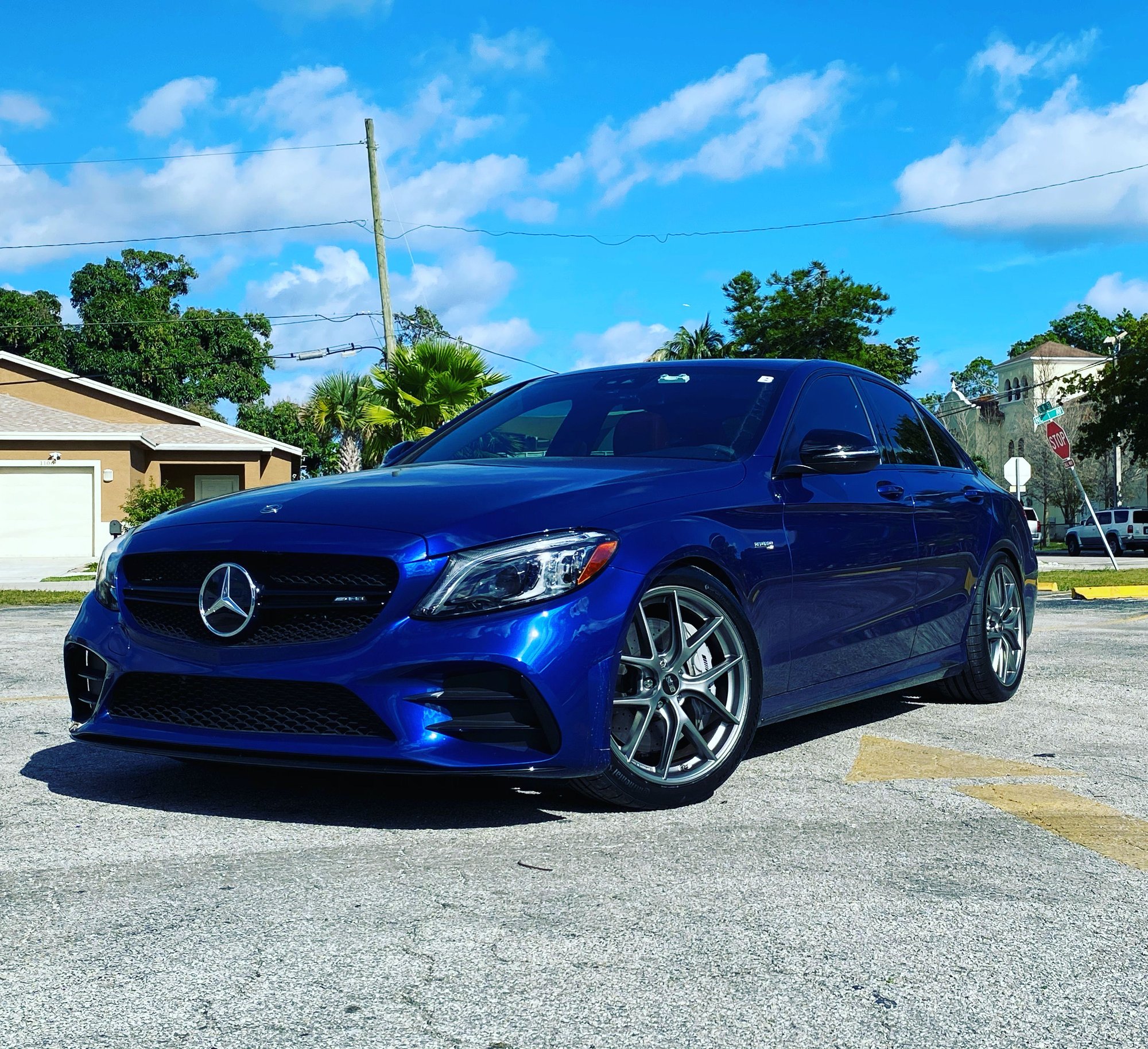 Wheels and Tires/Axles - BBS CI-R in Titanium 19" - Used - 2017 to 2020 Mercedes-Benz C43 AMG - Fort Lauderdale, FL 33304, United States