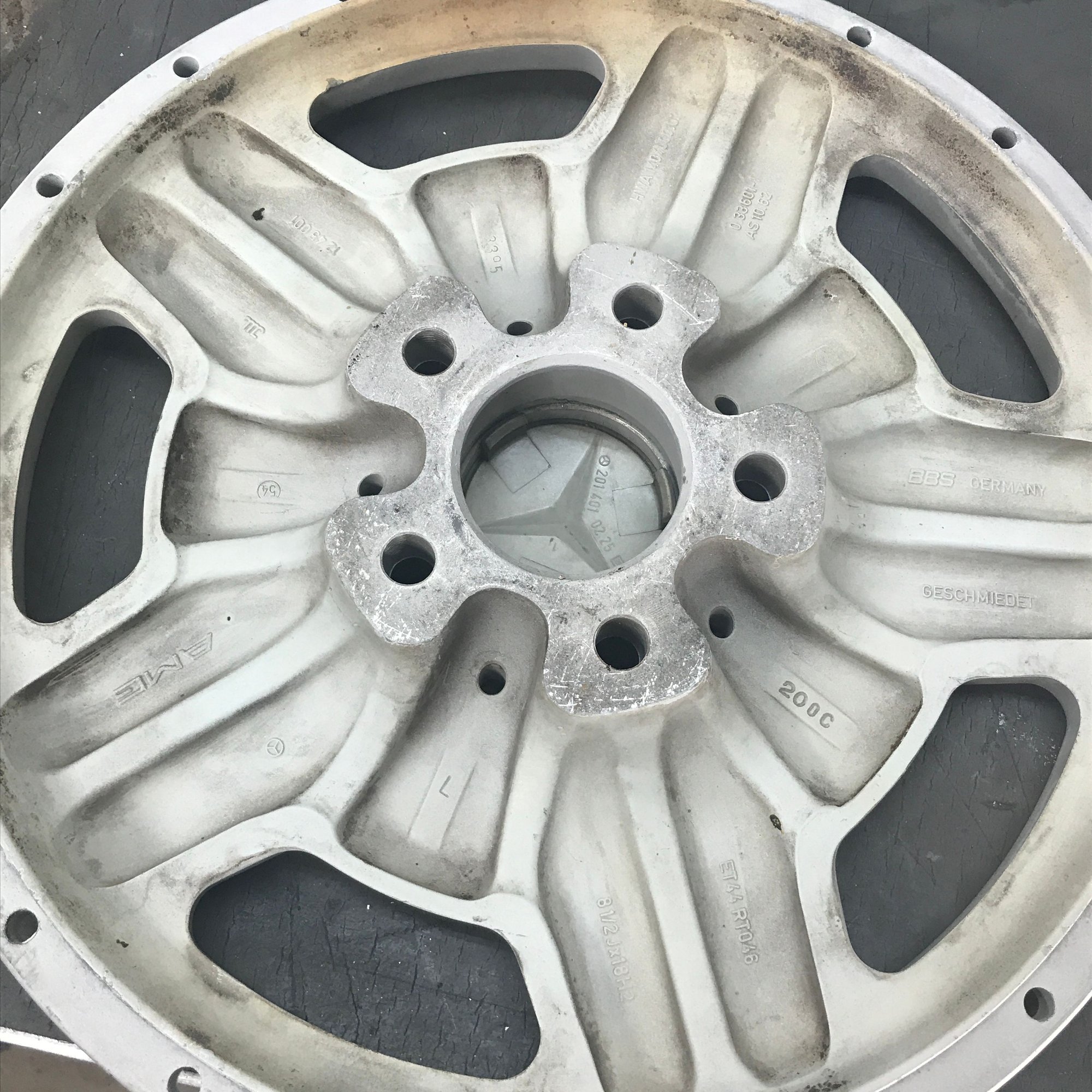 Wheels and Tires/Axles - AMG Aero 2 centers/faces - Used - 0  All Models - Dallas, TX 75229, United States