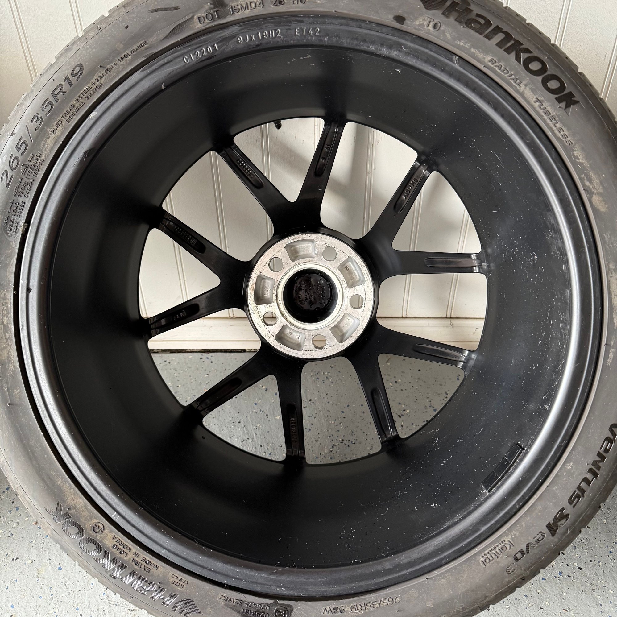 Wheels and Tires/Axles - BBS CI-R 19 inch staggered wheels tires taken off 2019 C63S matte black with polished - Used - 2015 to 2022 Mercedes-Benz C-Class - Aurora, CO 80016, United States