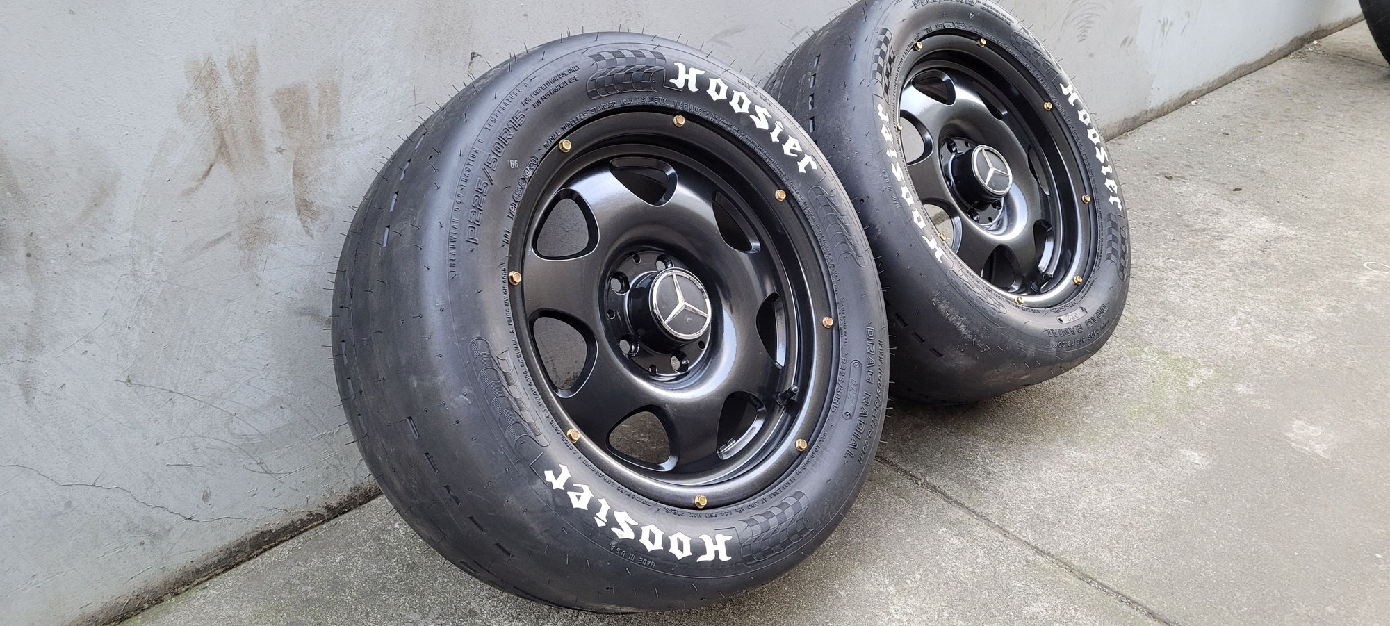 Wheels and Tires/Axles - W204 C63/ W211 E55 AMG drag pack - Used - 2003 to 2006 Mercedes-Benz C63 AMG - 2008 to 2015 Mercedes-Benz C63 AMG - Santa Clara, CA 95050, United States