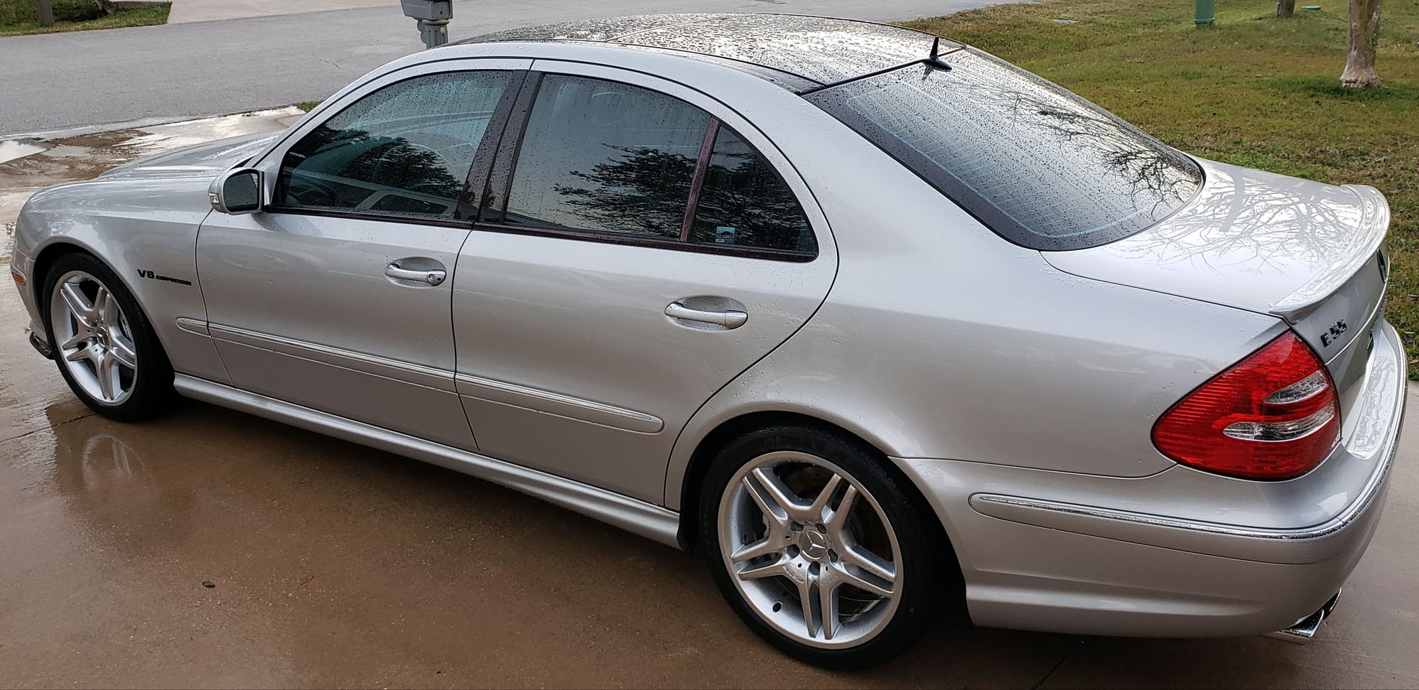 2003 Mercedes-Benz E55 AMG - 2003 E55 AMG 56k Very Clean, Stock, Never abused, Adult owned. - Used - VIN WDBUF76J53A379857 - 8 cyl - 2WD - Automatic - Sedan - Silver - Palm Coast, FL 32164, United States