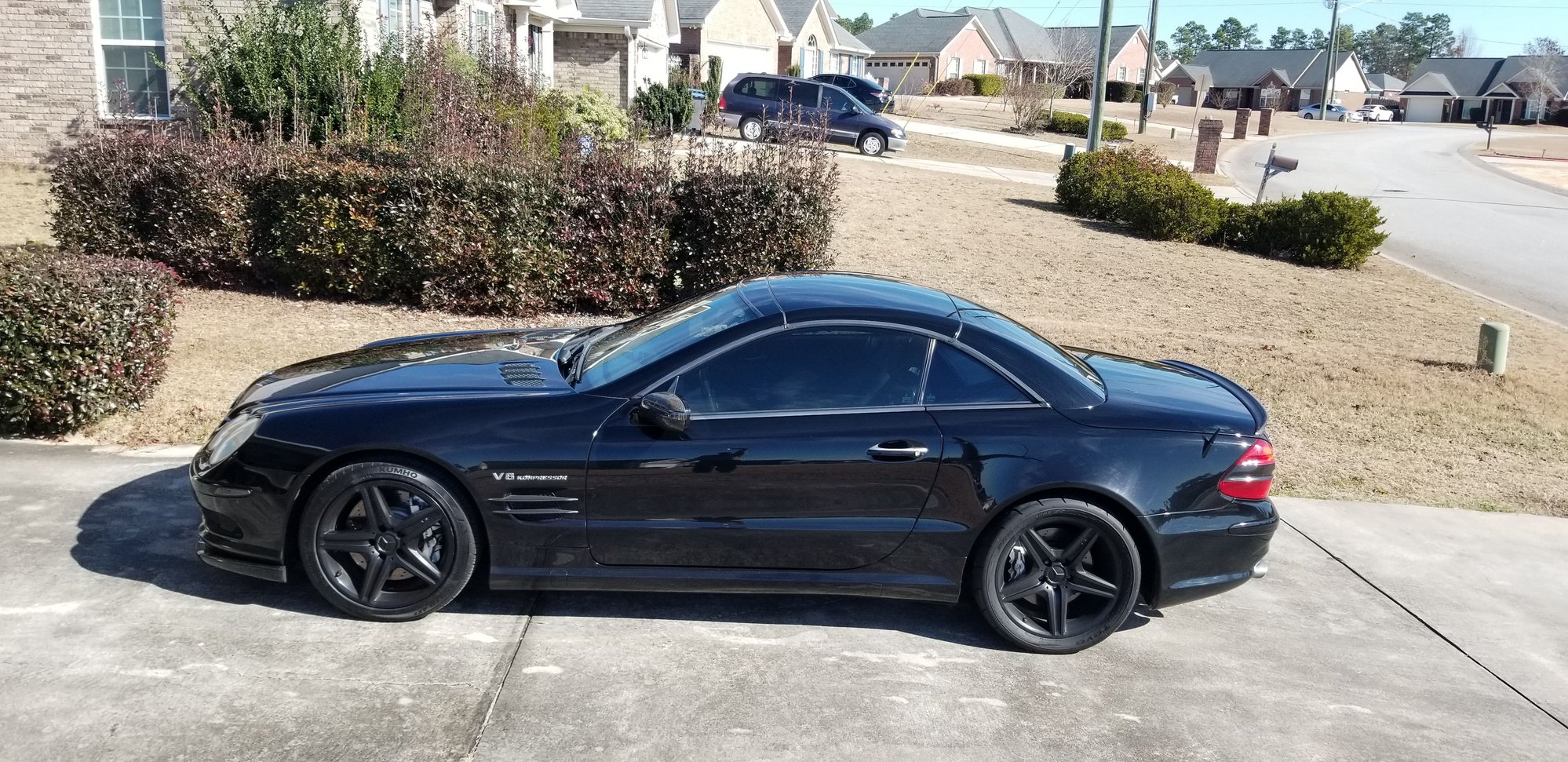 2005 Mercedes-Benz SL55 AMG - SL55 Weistec - Used - VIN WDBSK74F75F095718 - 118,600 Miles - 8 cyl - 2WD - Automatic - Convertible - Black - Hephzibah, GA 30815, United States