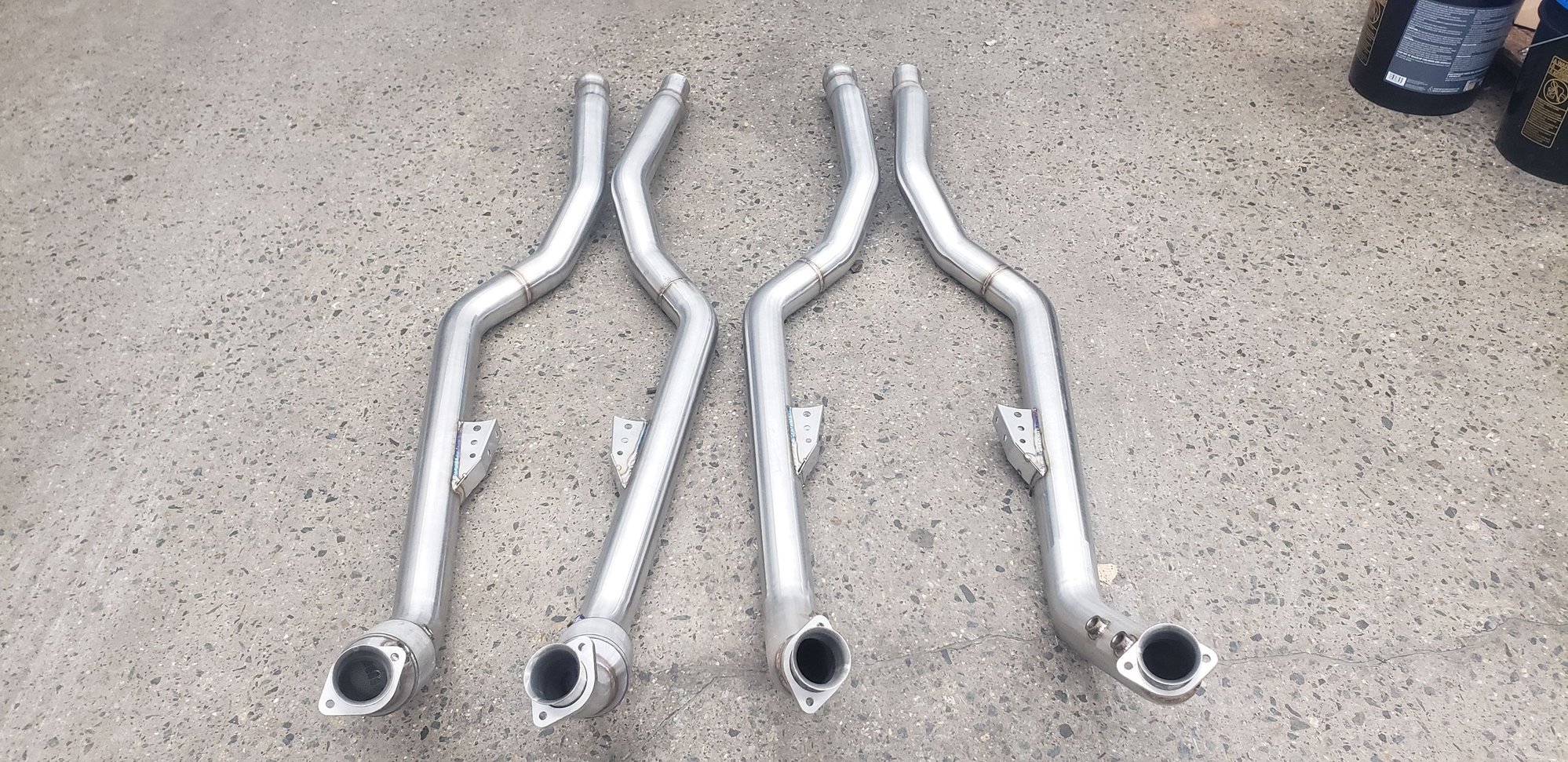 Engine - Exhaust - W212 E63 Downpipes - New - 2012 to 2015 Mercedes-Benz E63 AMG - South Hackensack, NJ 07606, United States