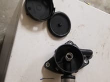 Just a dismanteled picture of the PCV valve for a 2007 gl320. I searched for hours and did not know what it looked like inside. 