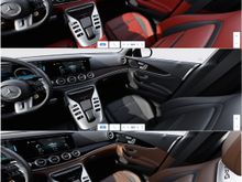 Which interior would go best with the Grey option.