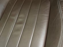 Car seat after using KochChemie Textile, Leather, Alcantara Cleaner